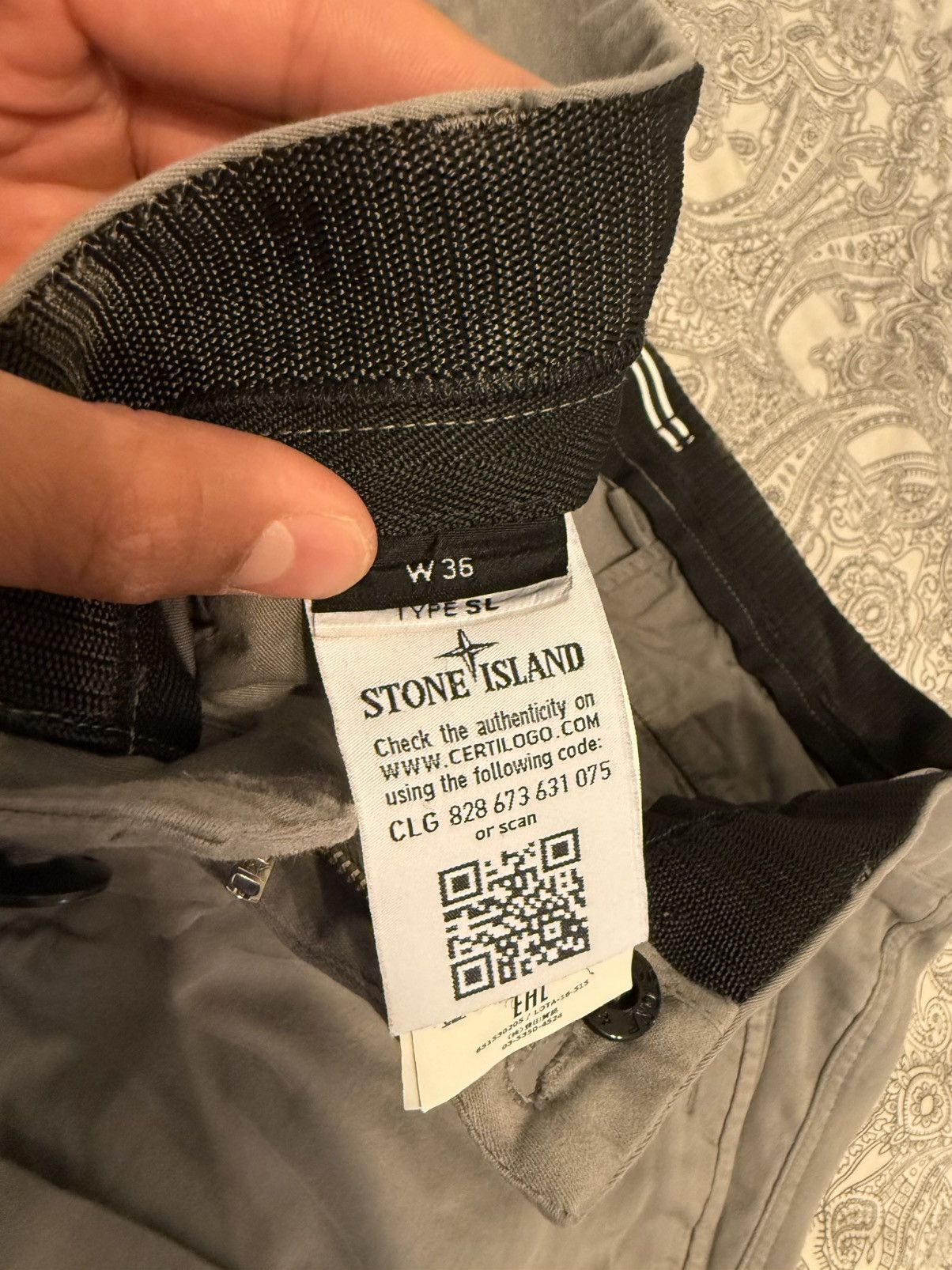 Stone Island Stone Island Type SL grey pant Size US 36 / EU 52 - 5 Thumbnail