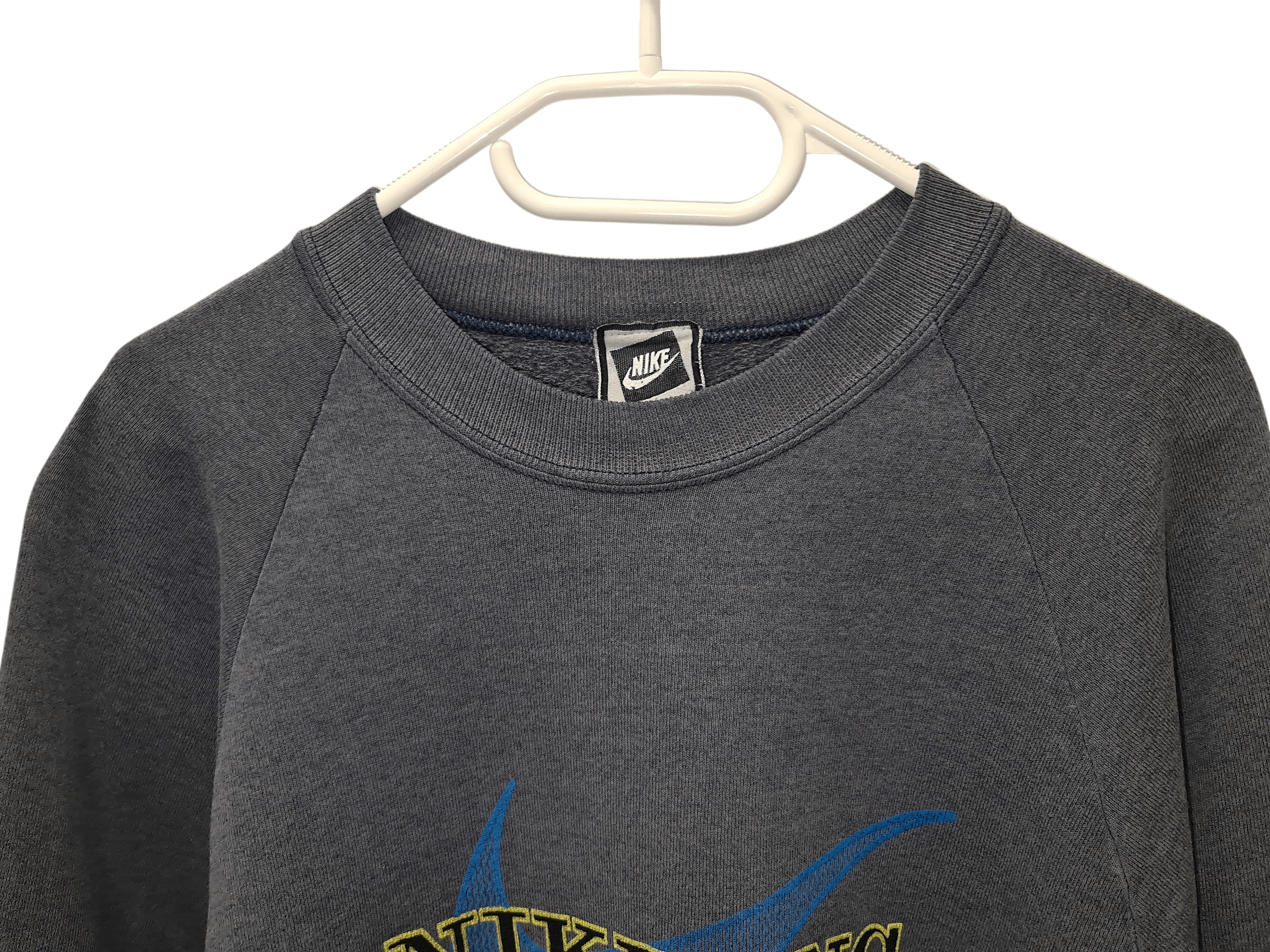 Nike 90s Vintage Nike Black Tab Y2K USA LOGO Sweatshirt Size US M / EU 48-50 / 2 - 5 Thumbnail
