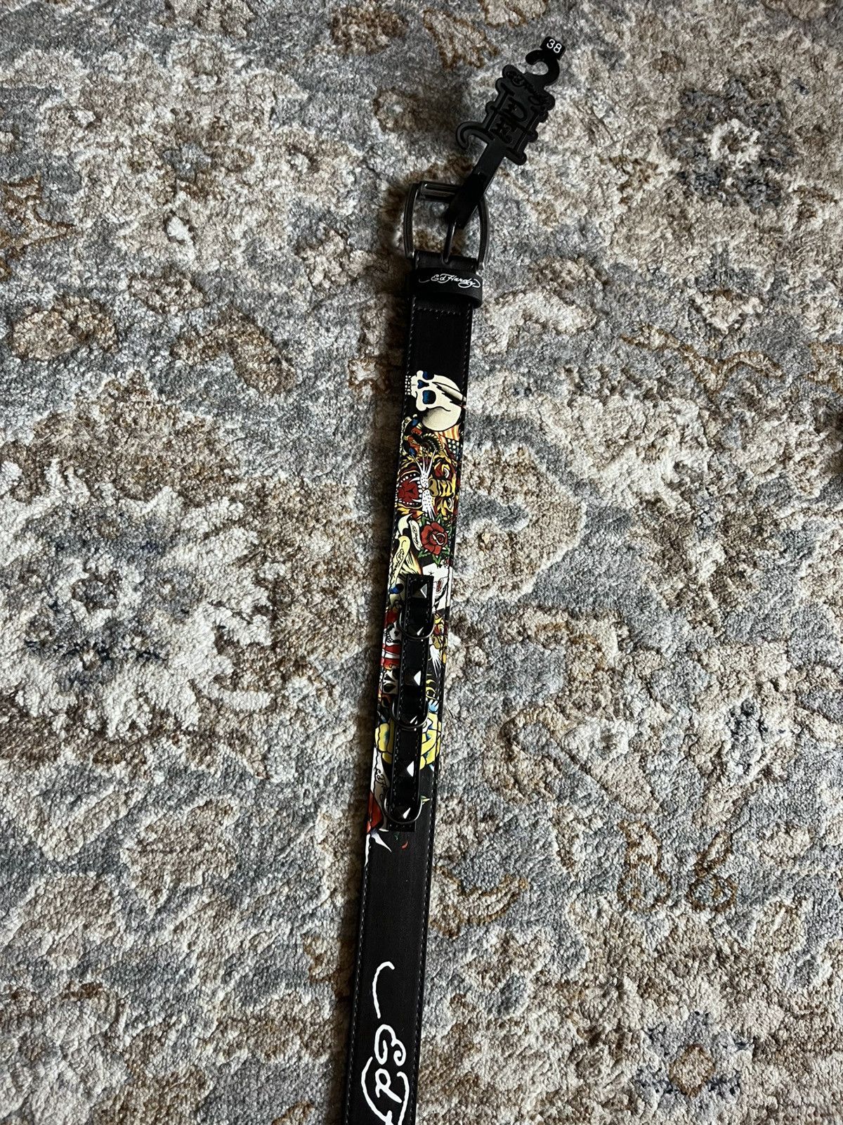 Ed Hardy GRAPHIC MENS ED HARDY BELT Y2K 36 Size 36 - 6 Thumbnail