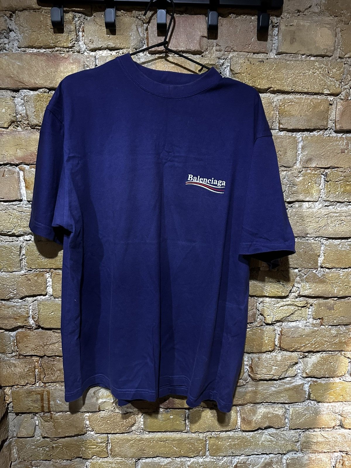 Balenciaga balenciaga campaign tee embrodered logo Size US XS / EU 42 / 0 - 1 Thumbnail