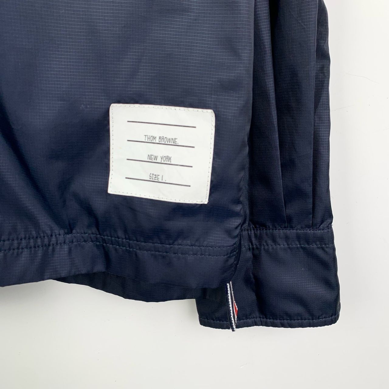 Thom Browne Thom Browne Navy Blue Long Sleeve Shirt Size 1 Made In Italy Size US S / EU 44-46 / 1 - 6 Thumbnail