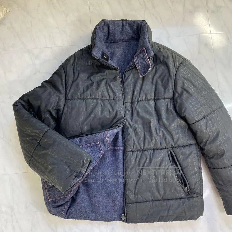 Fendi Fendi Double-sided vintage jacket: denim front + down jack Size XS / US 0-2 / IT 36-38 - 3 Thumbnail