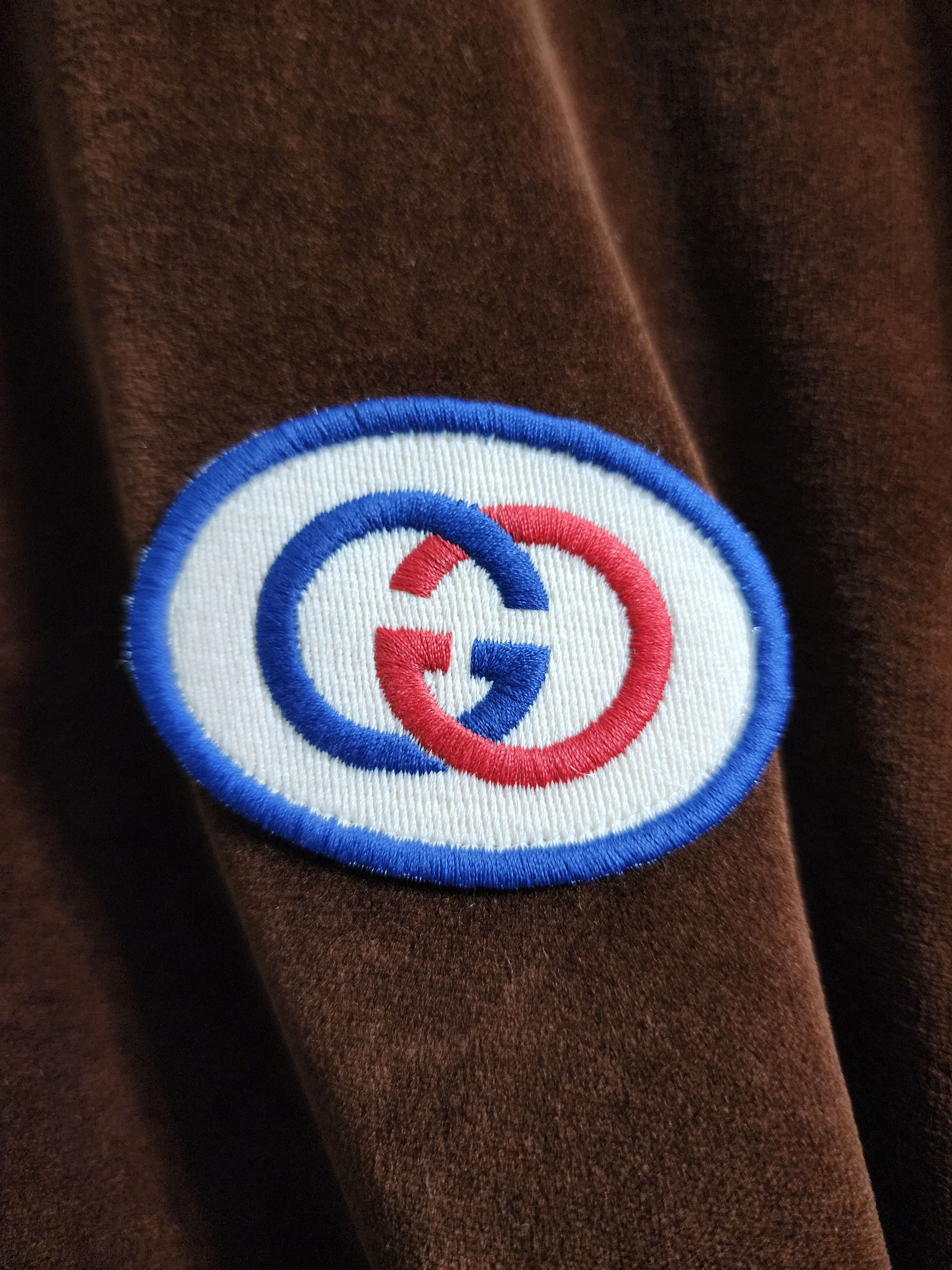 Gucci GG Logo Velour Chenille Zipped Jacket Size US S / EU 44-46 / 1 - 3 Thumbnail