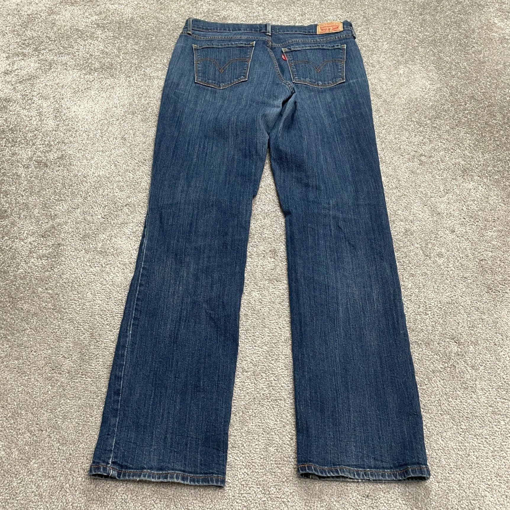 Levi's VINTAGE Levi's 505 Straight Leg Jeans Womens Size 8 Blue Mid Rise Casual Cotton 32x31 Size 30" / US 8 / IT 44 - 2 Thumbnail
