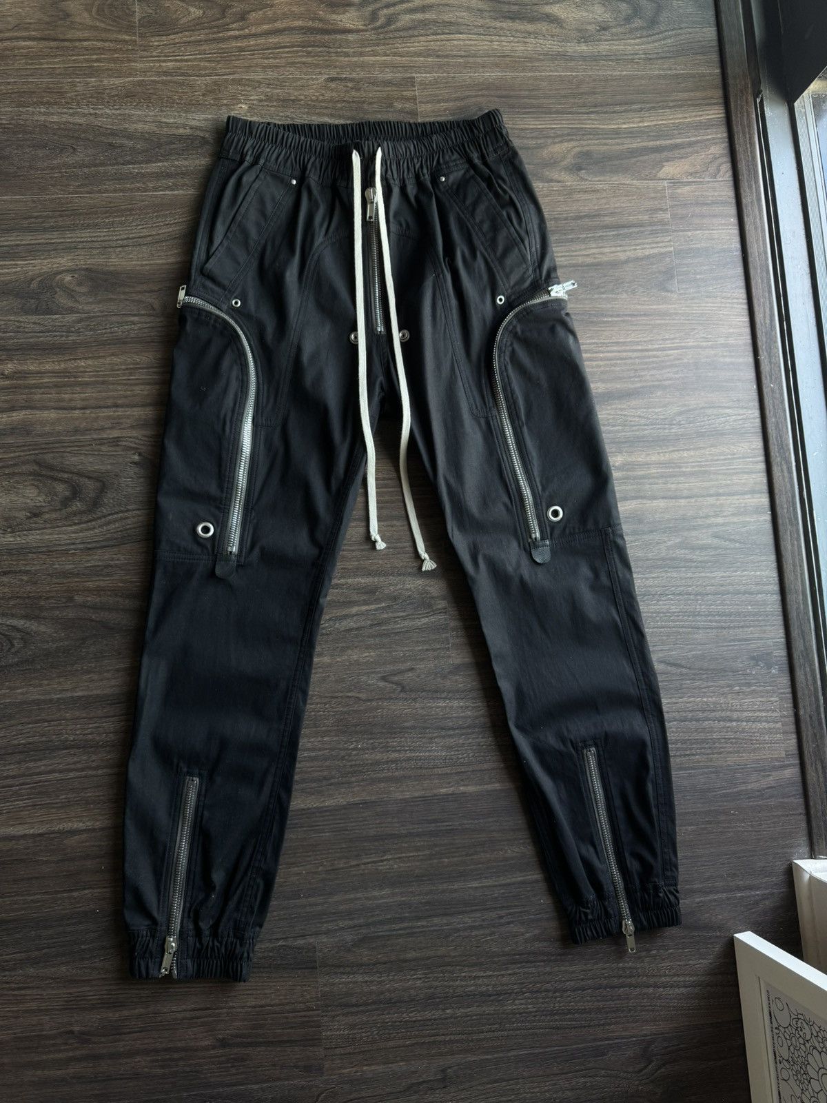 Rick Owens Rick Owens FW22 Bauhaus Cargo Pants - Black Size 46/30 