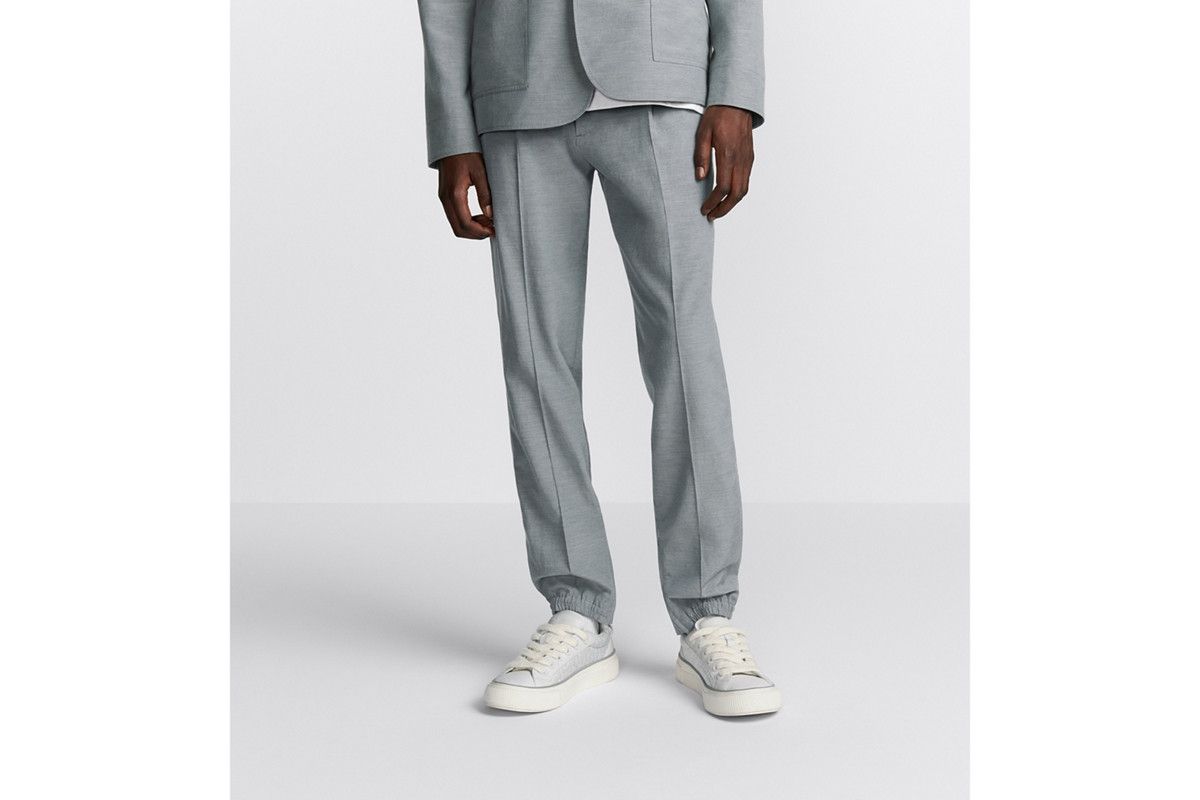 Dior o1bcso1str0226 Tailored Track Pants in Grey Size US 32 / EU 48 - 5 Thumbnail