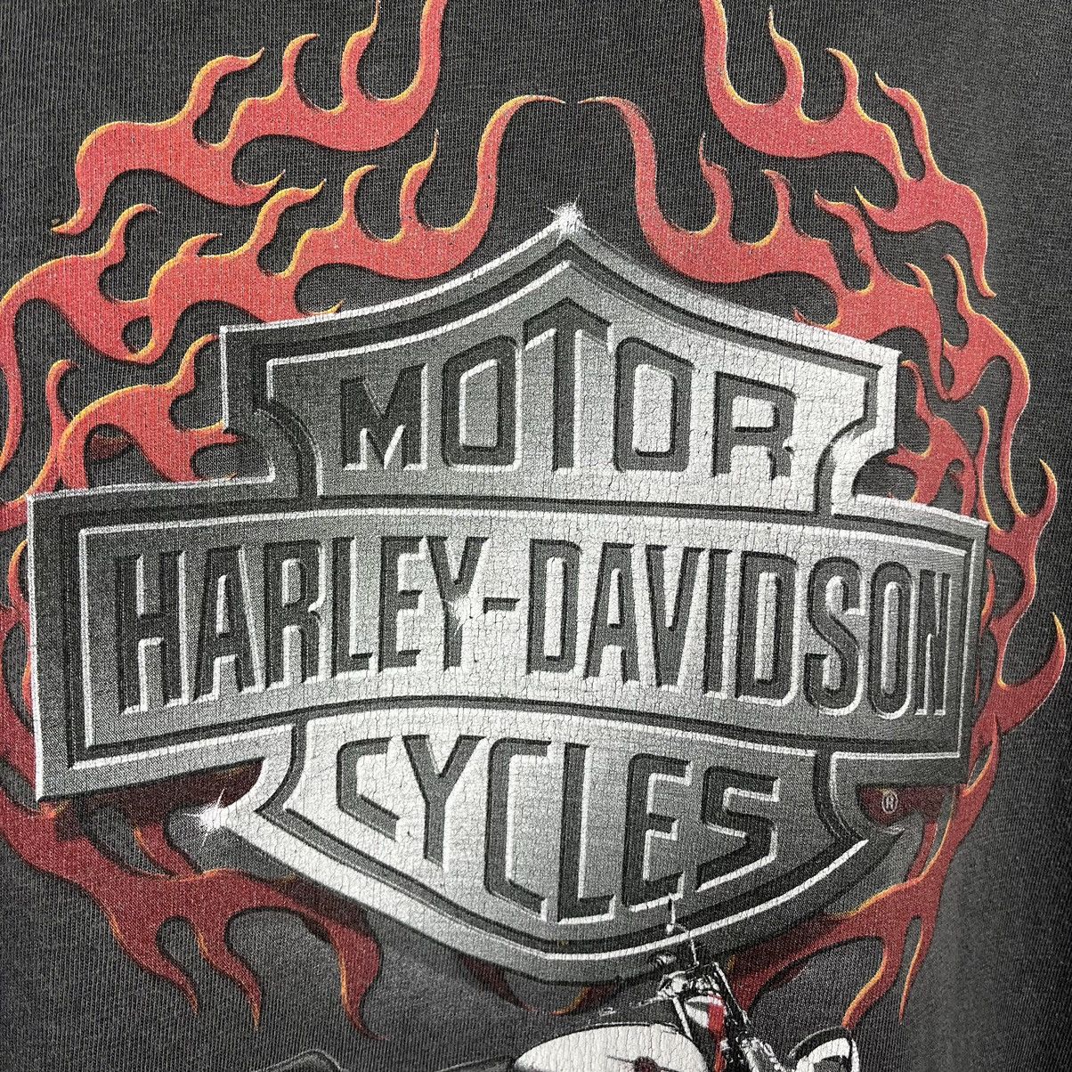 Harley Davidson Vintage Harley Davidson Fatboy rare sunfaded T Shirt 90’s Size US M / EU 48-50 / 2 - 3 Thumbnail