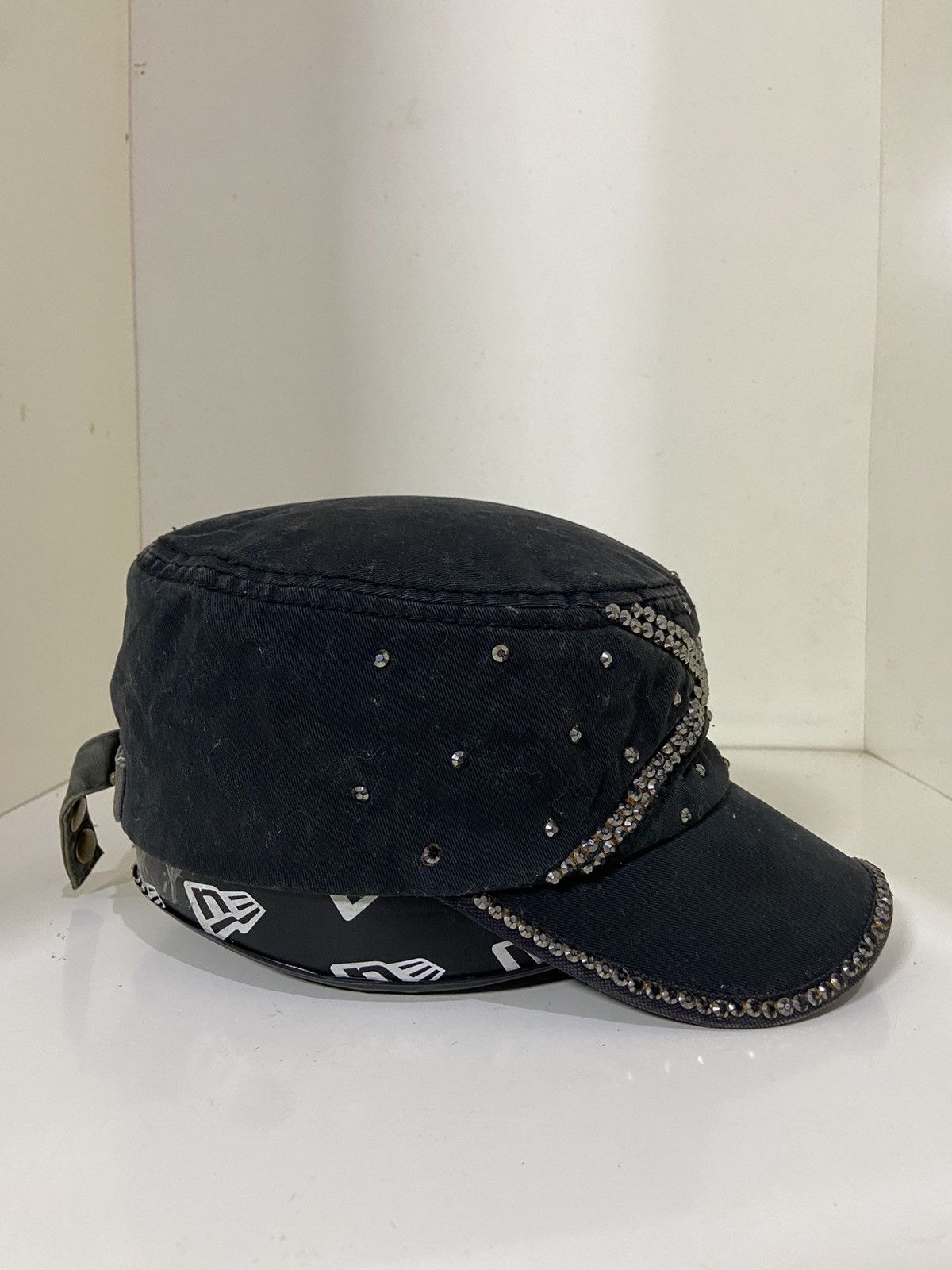 If Six Was Nine × Japanese Brand × Le Grande Bleu (L.G.B.) 2000s patrol hat punk skulls if six was nine style Size ONE SIZE - 4 Thumbnail