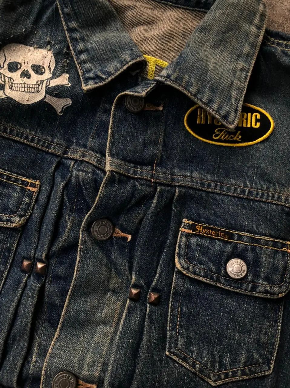 Hysteric Glamour ARCHIVES 00's Hysteric Fuck Trucker Size US XS / EU 42 / 0 - 7 Thumbnail