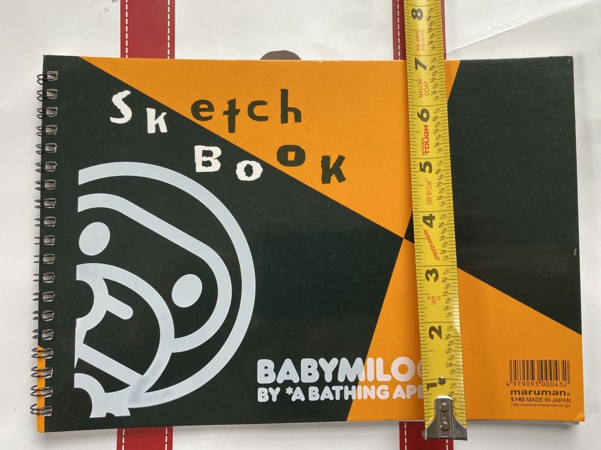 Bape Baby Milo Sketch Book Size ONE SIZE - 7 Thumbnail