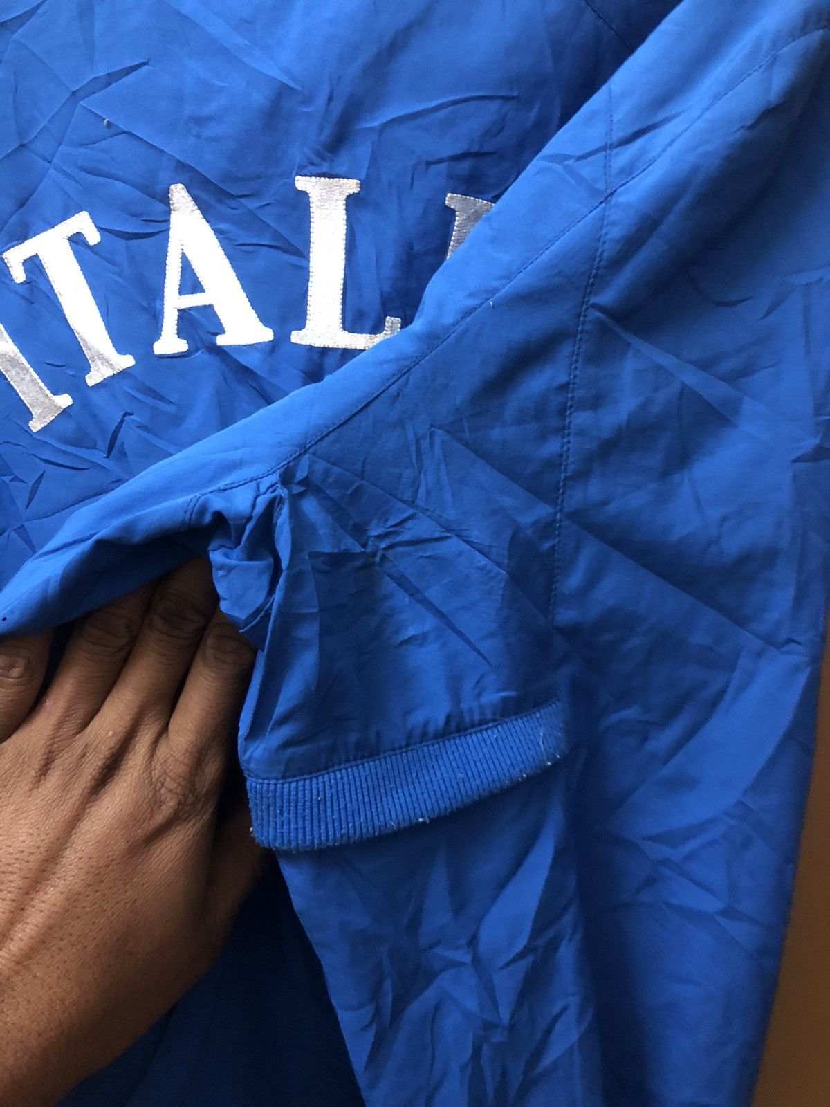 Puma × Vintage Puma italia full zip track blue national jacket soccer Size US L / EU 52-54 / 3 - 3 Thumbnail