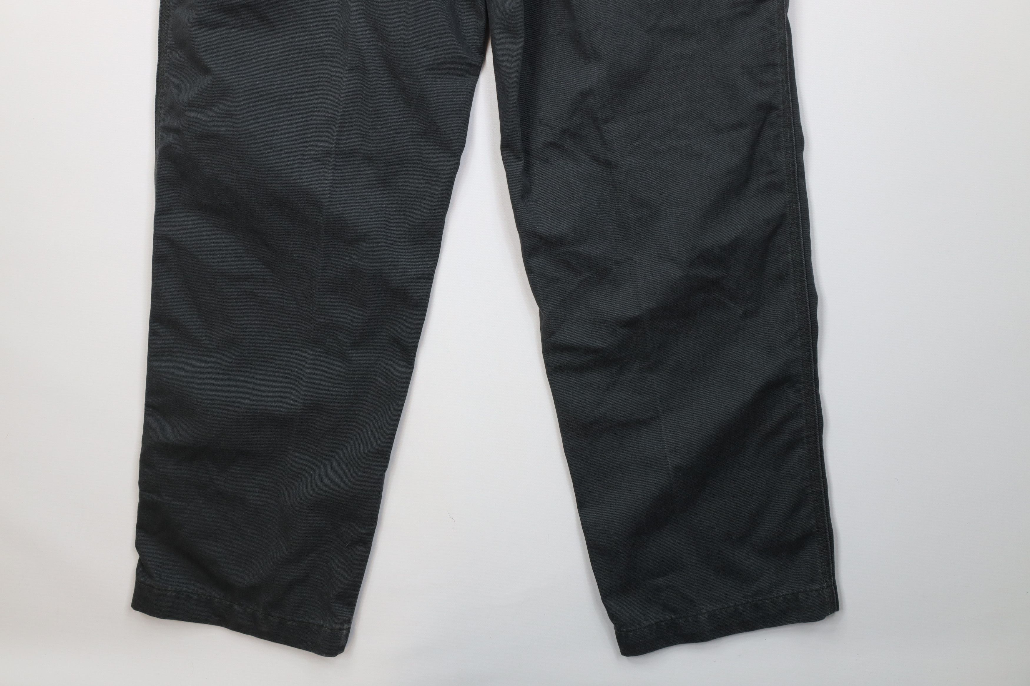 Carhartt Vintage 90s Carhartt Wide Leg Dungaree Pants Green Size US 32 / EU 48 - 14 Thumbnail
