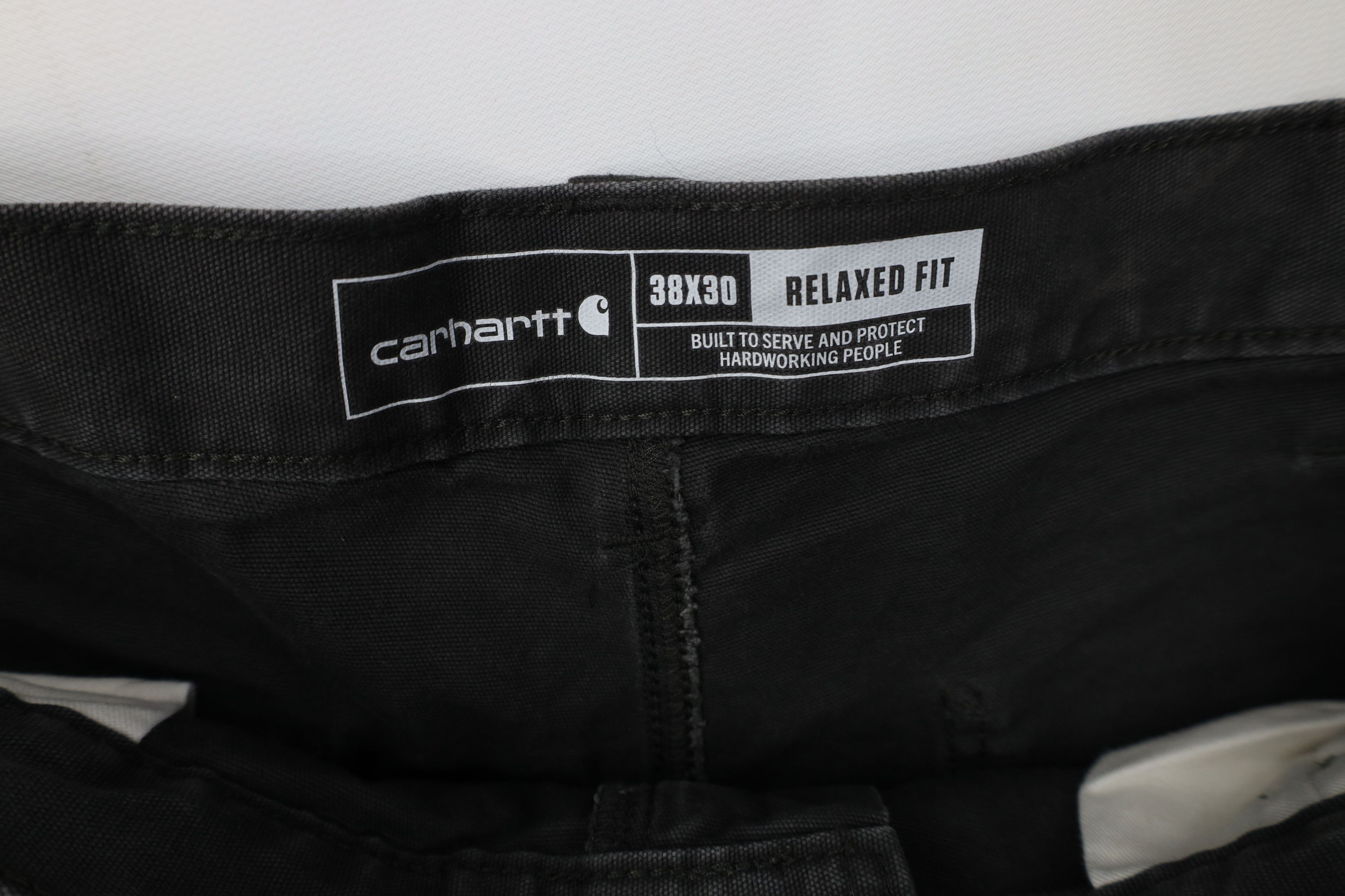 Carhartt Vintage Y2K Carhartt Relaxed Wide Leg Dungaree Pants Gray Size US 38 / EU 54 - 7 Thumbnail