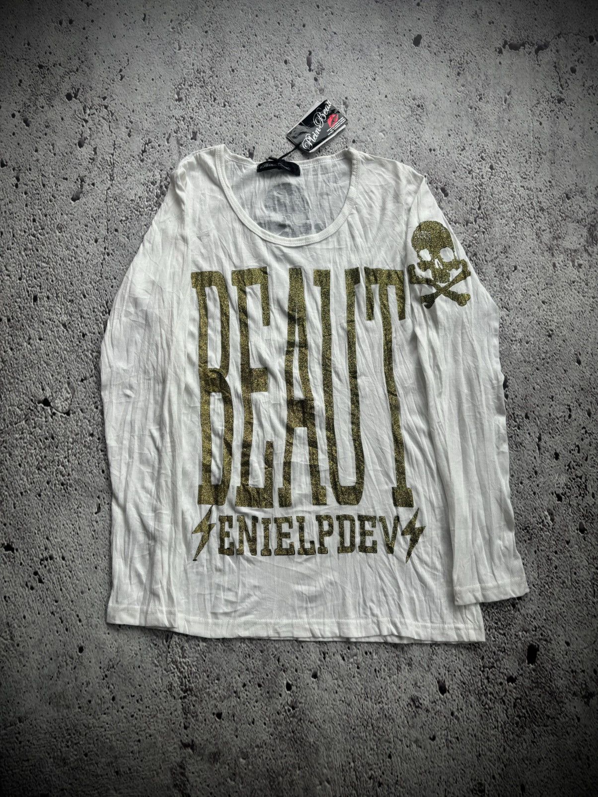 Hysteric Glamour Y2k plein beawte skull punk style longsleeve Size US M / EU 48-50 / 2 - 1 Thumbnail
