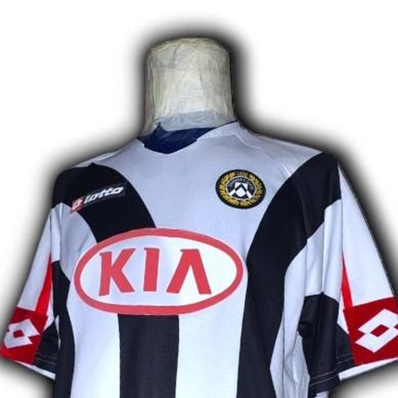 Lotto Sport Fc Udinese Italy 2005 2006 Home Shirt Jersey Size US XL / EU 56 / 4 - 1 Thumbnail
