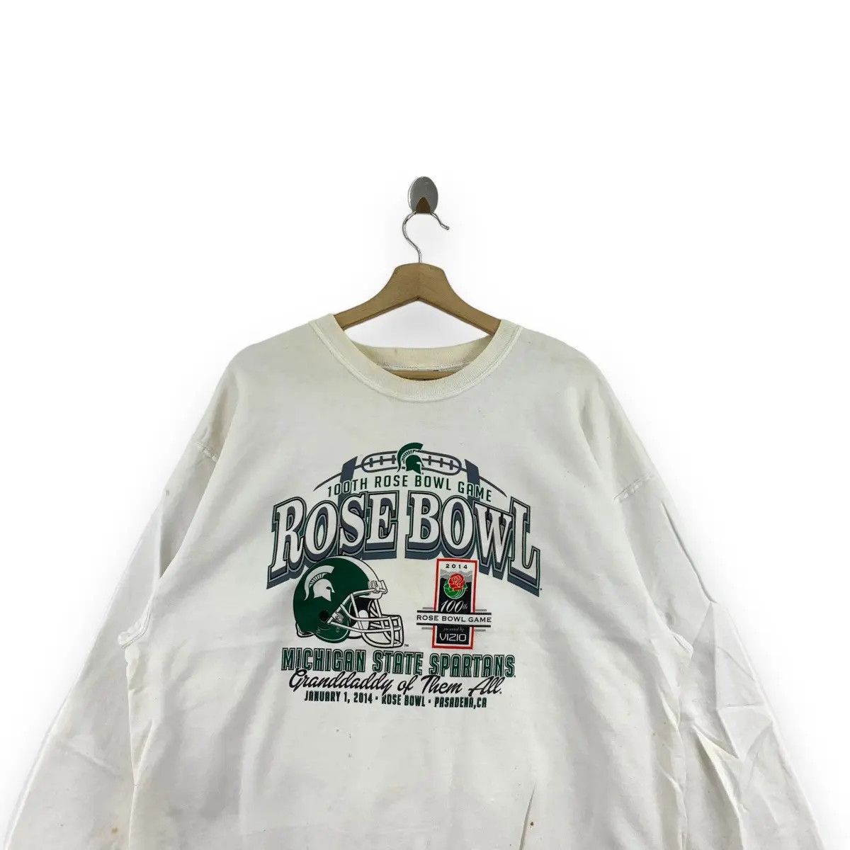 NFL NFL ROSE BOWL 100th GAME Michigan State Spartans Size US L / EU 52-54 / 3 - 3 Thumbnail
