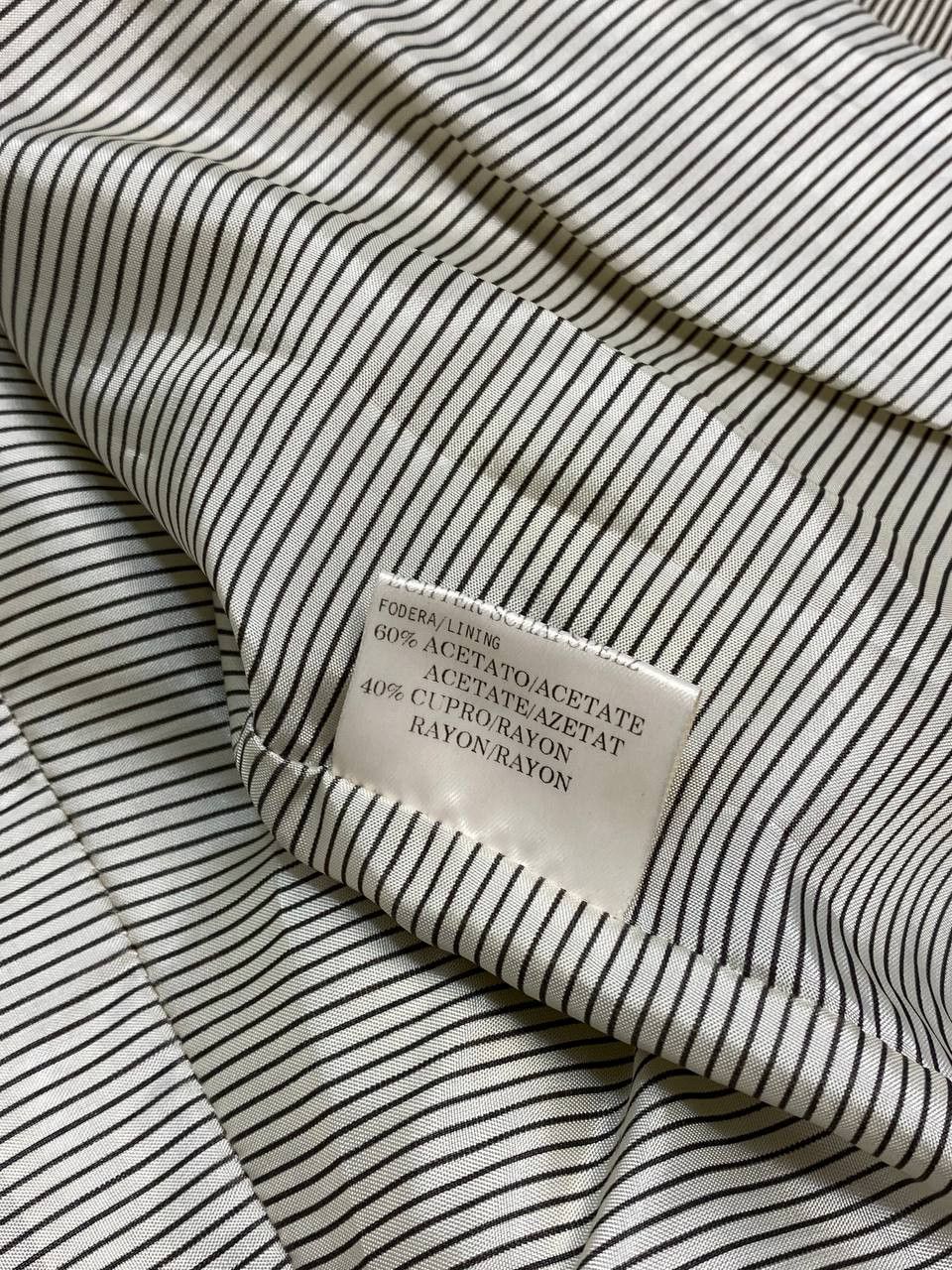 Mila Schon Mila Schon Real Sheepskin Striped Leather Jacket Size M / US 6-8 / IT 42-44 - 24 Thumbnail