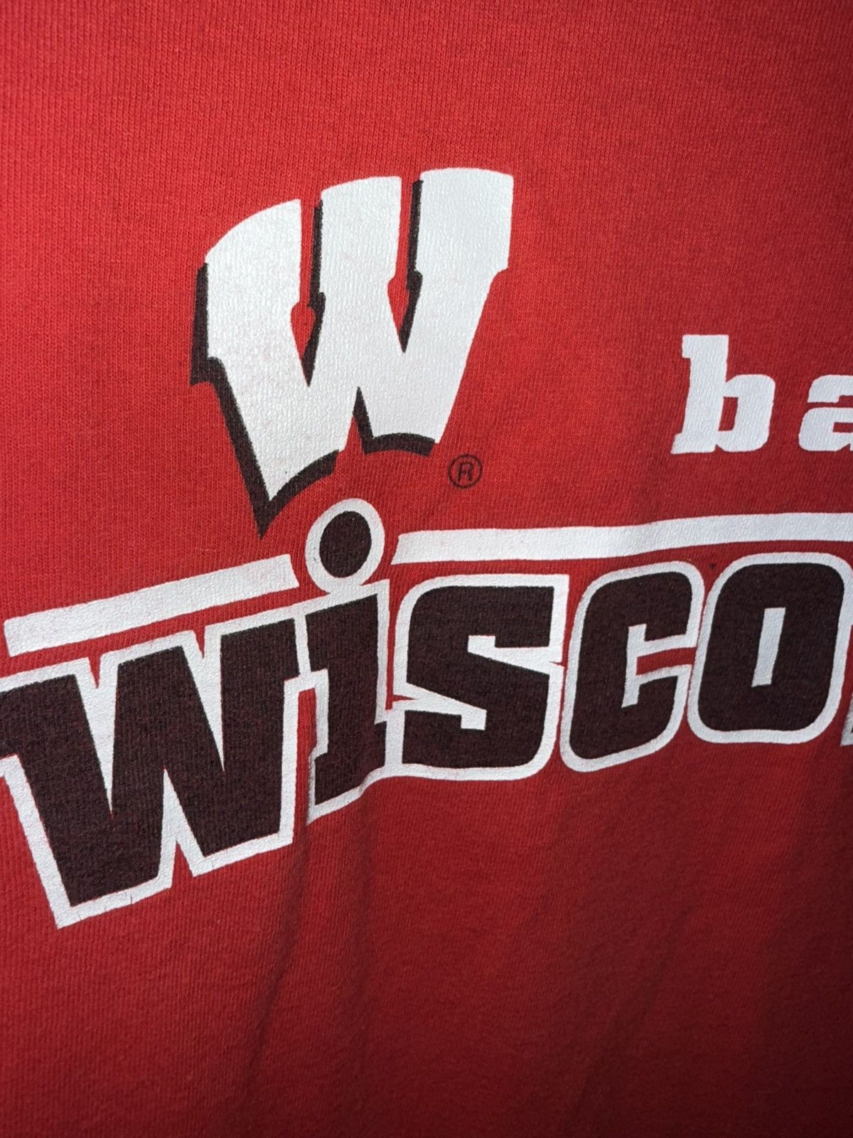 Vintage Wisconsin Badgers Tes Size US L / EU 52-54 / 3 - 2 Thumbnail