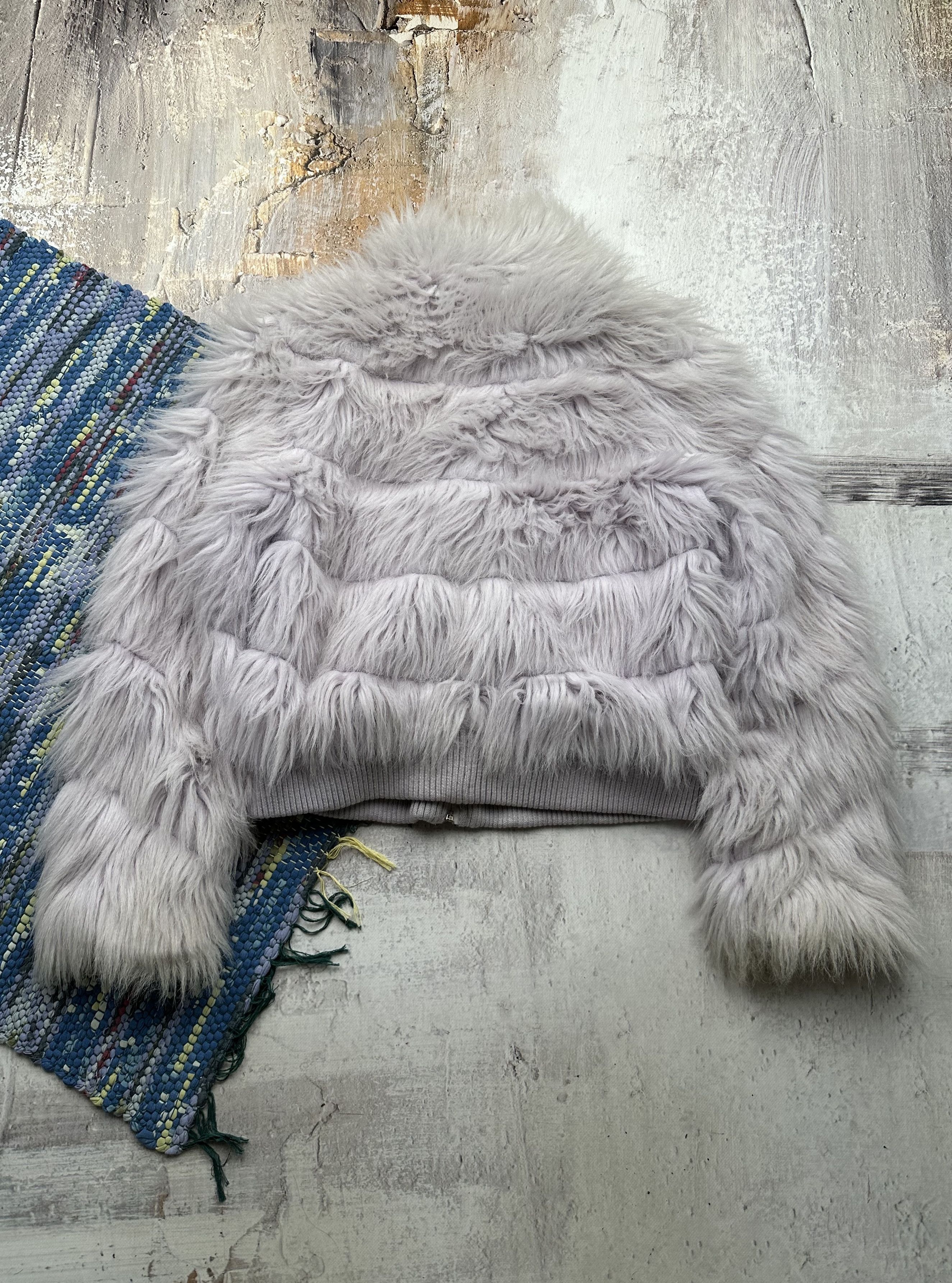 Japanese Brand Vintage Faur Fur Cropped Coat A512(448)D15 Size M / US 6-8 / IT 42-44 - 6 Thumbnail