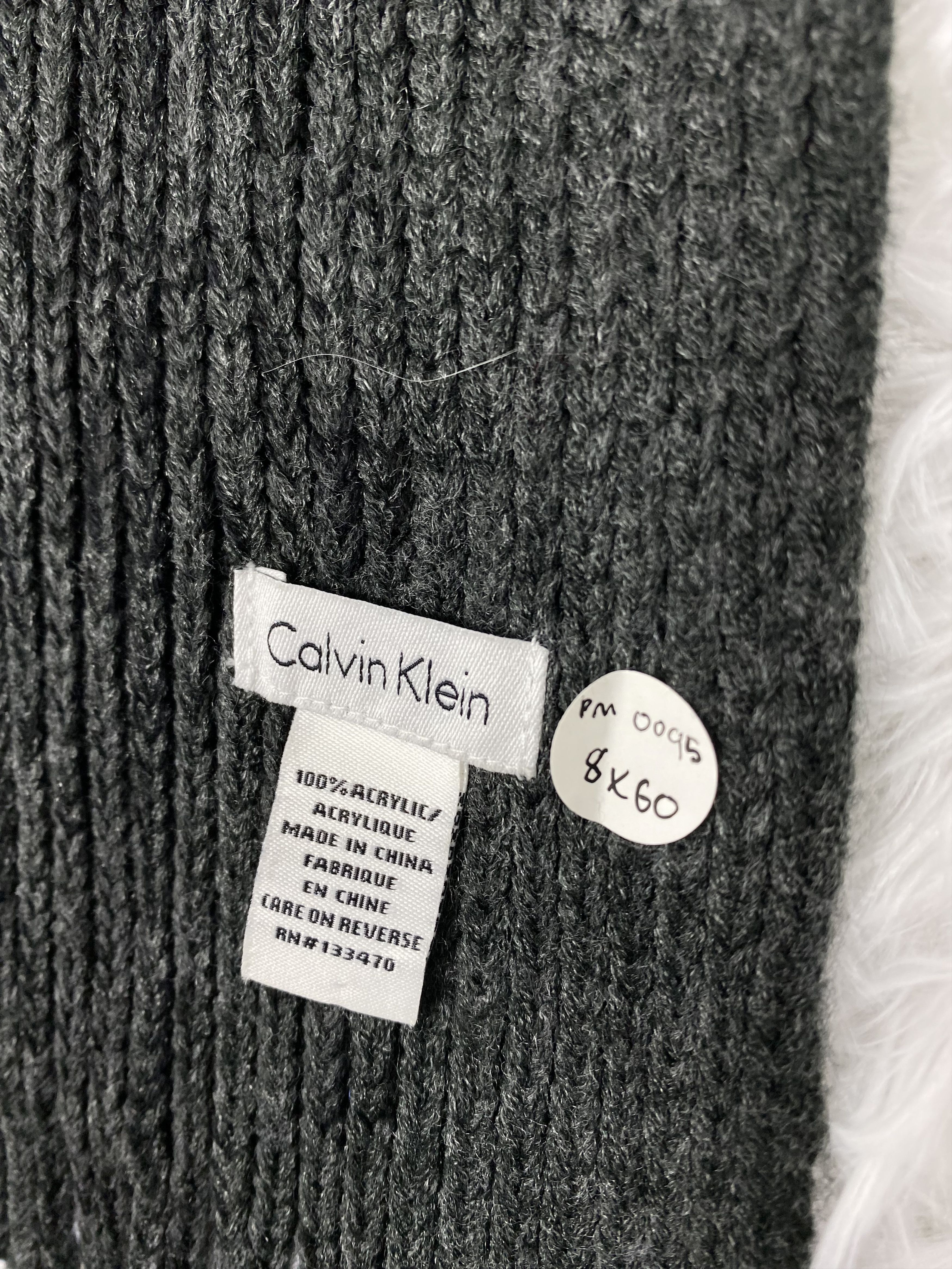Calvin Klein Vintage Calvin Klein Scarf / Muffler Neckwear PM0095 Size ONE SIZE - 2 Thumbnail