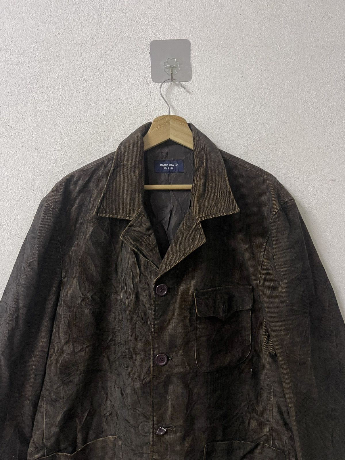 Camp David CAMP DAVID U.S.A Corduroy Jacket Size US XL / EU 56 / 4 - 2 Thumbnail
