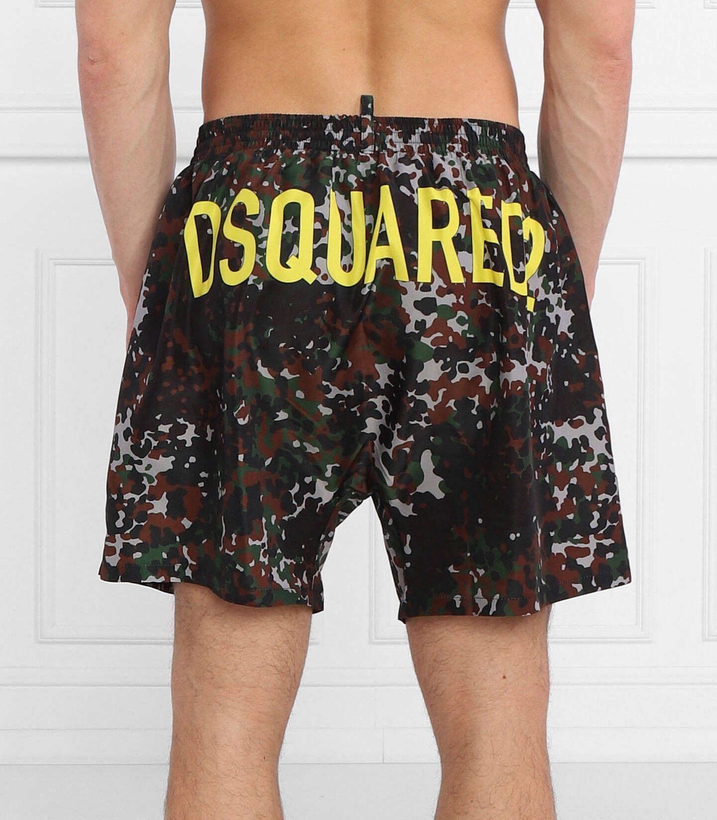 Dsquared2 DSQUARED2 camouflage & logo print midi swim shorts XL Size US 36 / EU 52 - 3 Thumbnail