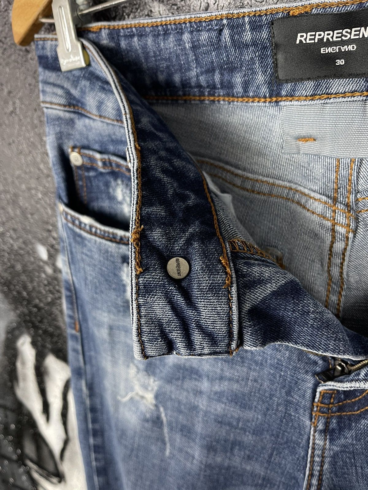 Represent Clo. Represent Distressed Designer Jeans Men’s Size 30 Size US 30 / EU 46 - 11 Thumbnail