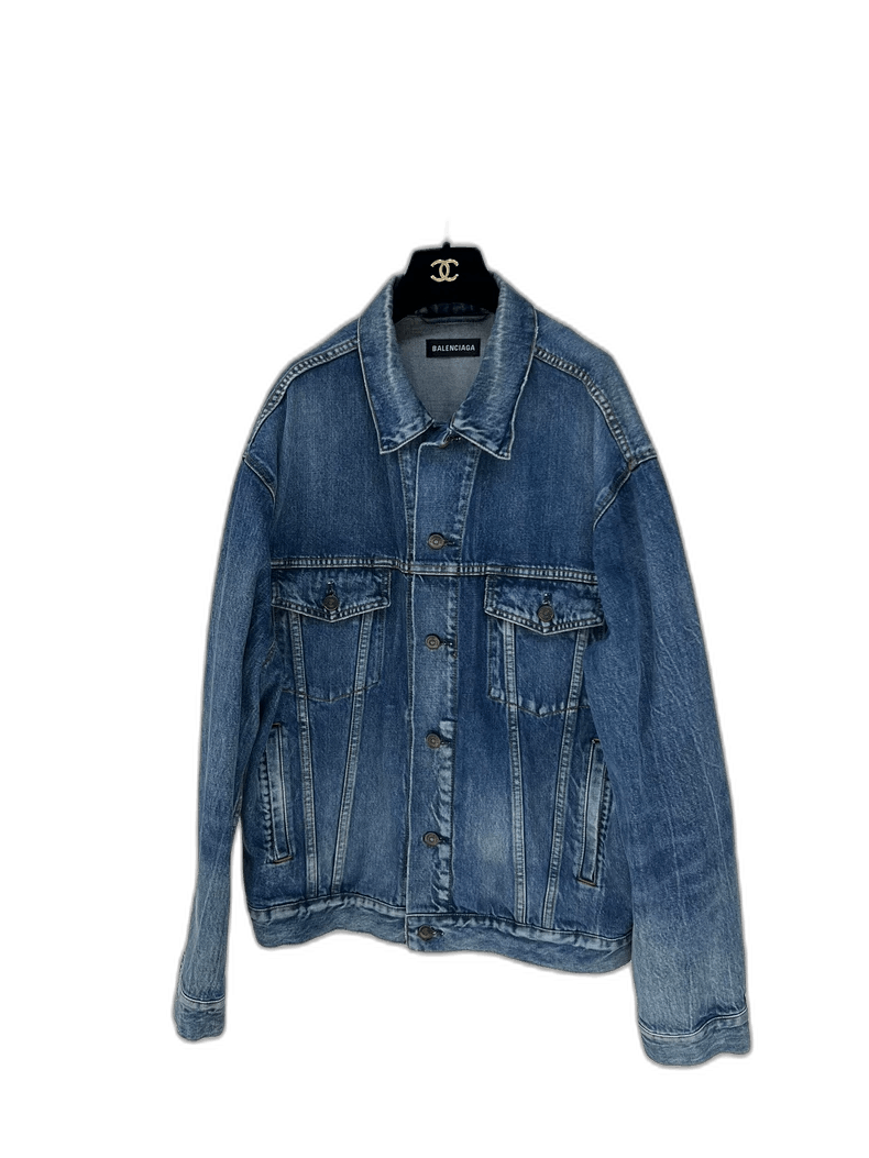 Other balenciaga letter denim jacket size 50 Size US L / EU 52-54 / 3 - 1 Thumbnail