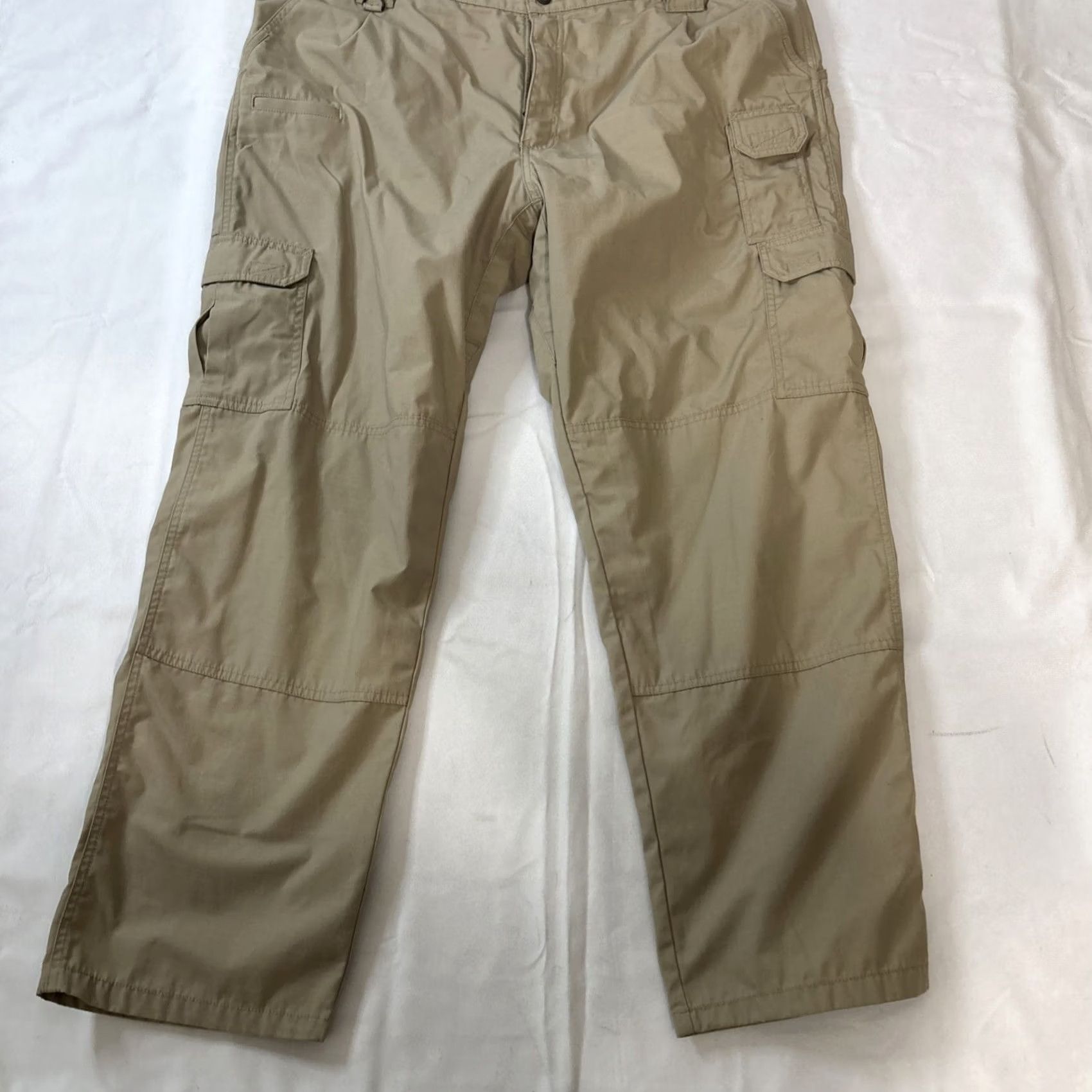 Vintage VINTAGE 5.11 Tactical Pants Mens 44x32 Beige Utility Combat Workwear Size US 44 / EU 60 - 5 Thumbnail
