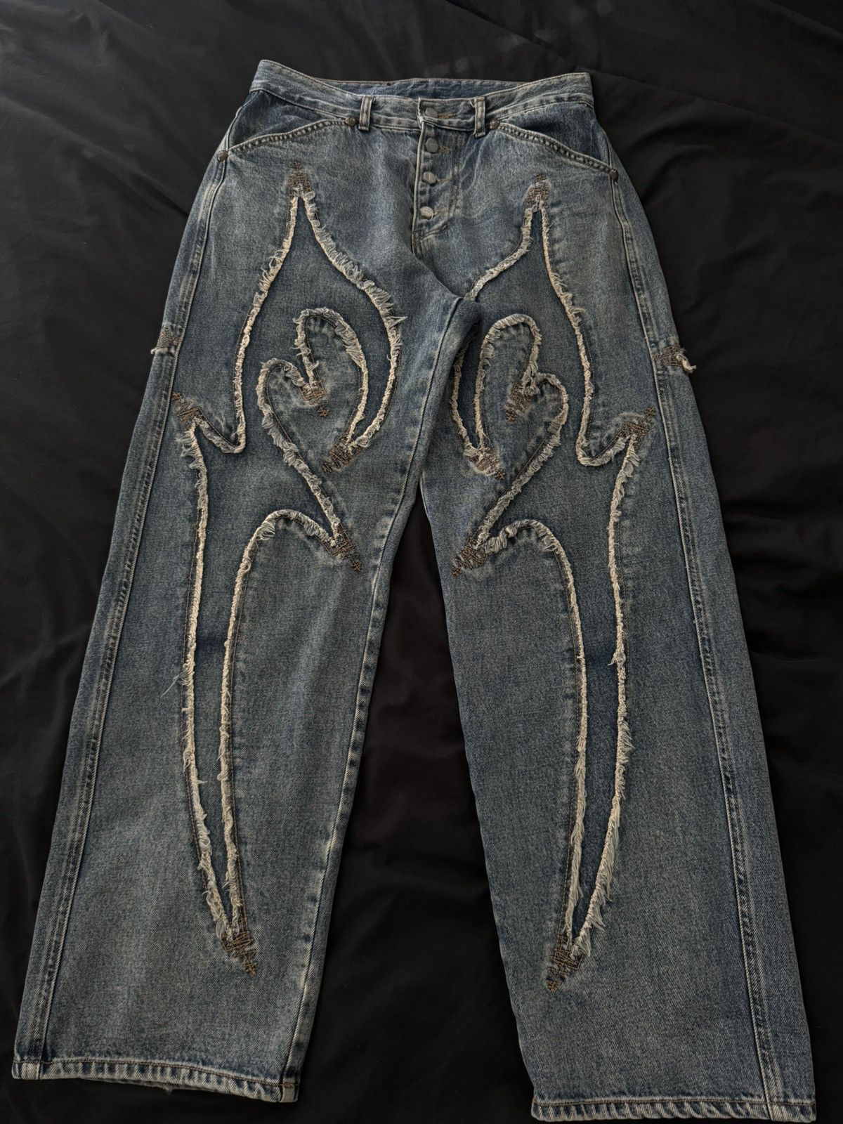 Thug Club Thug Club tribal denim jeans Size US 32 / EU 48 - 1 Thumbnail