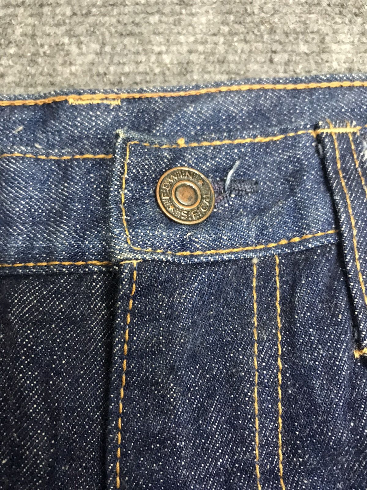 Edwin 💥VINTAGE BOOTCUT💥ARCHIVAL EDWIN 1003 VERY RARE DENIM F447 Size US 32 / EU 48 - 6 Thumbnail
