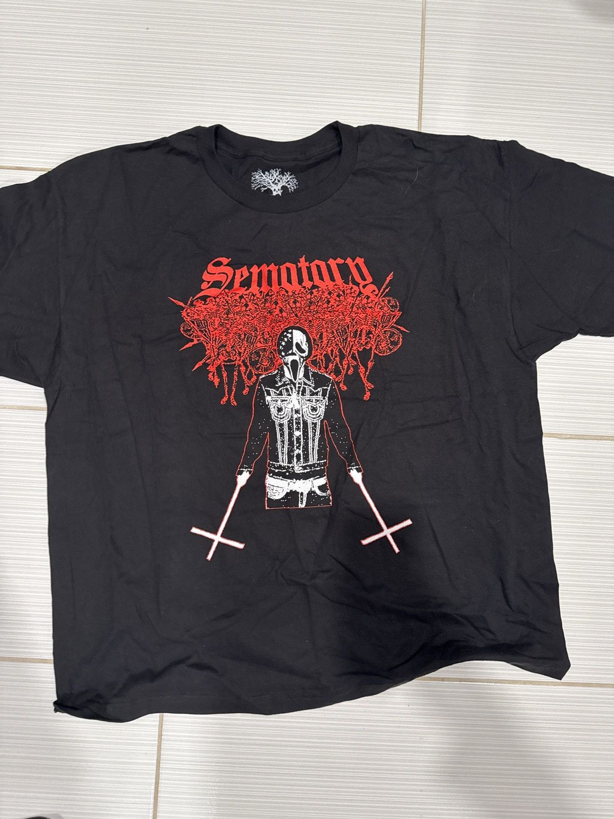 haunted mound forever crosses semtary shirt
