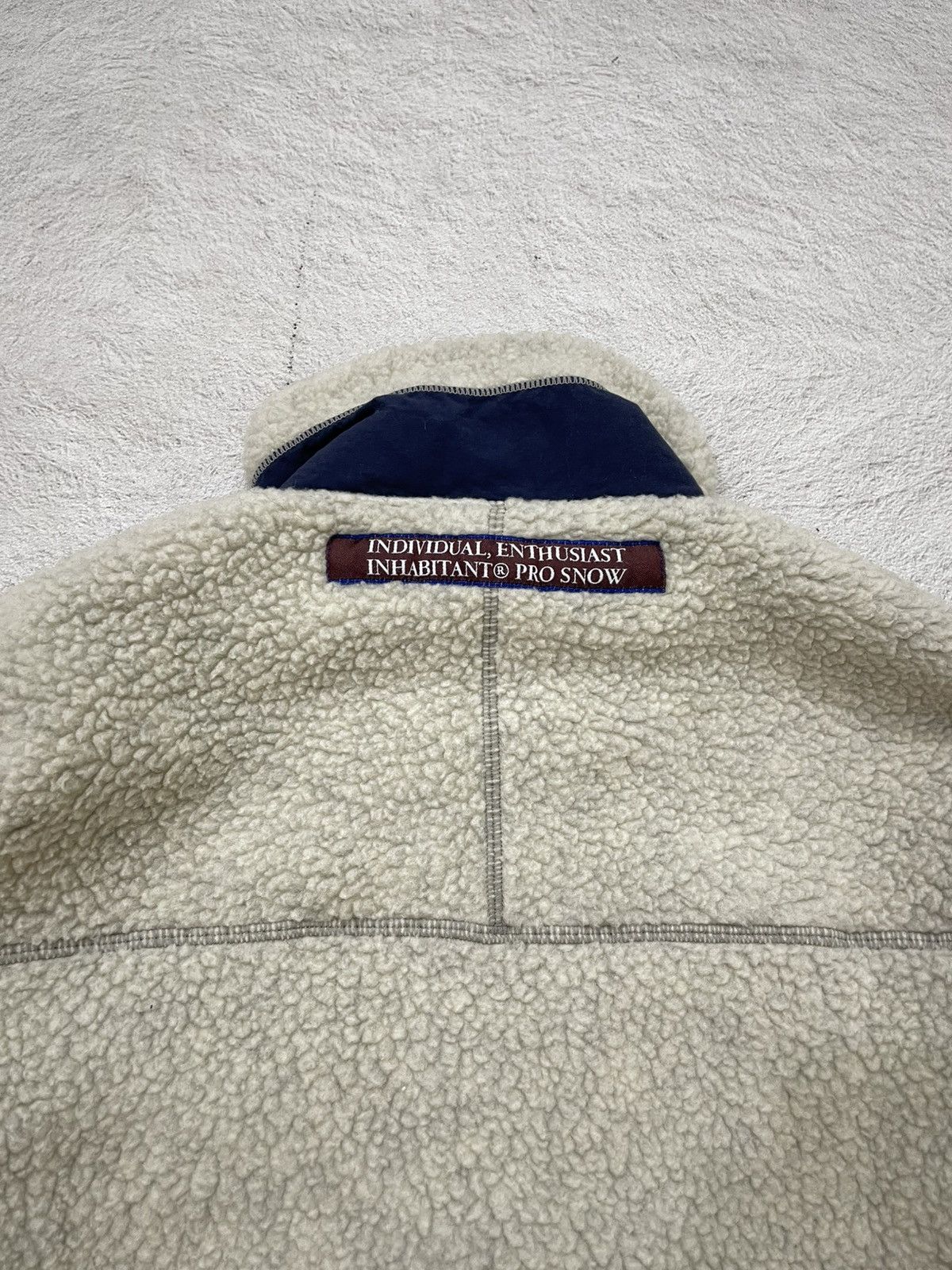 14th Addiction 2000s Inhabitant Patch Sherpa Fleece Jacket Snowboard 14th Size US M / EU 48-50 / 2 - 9 Thumbnail