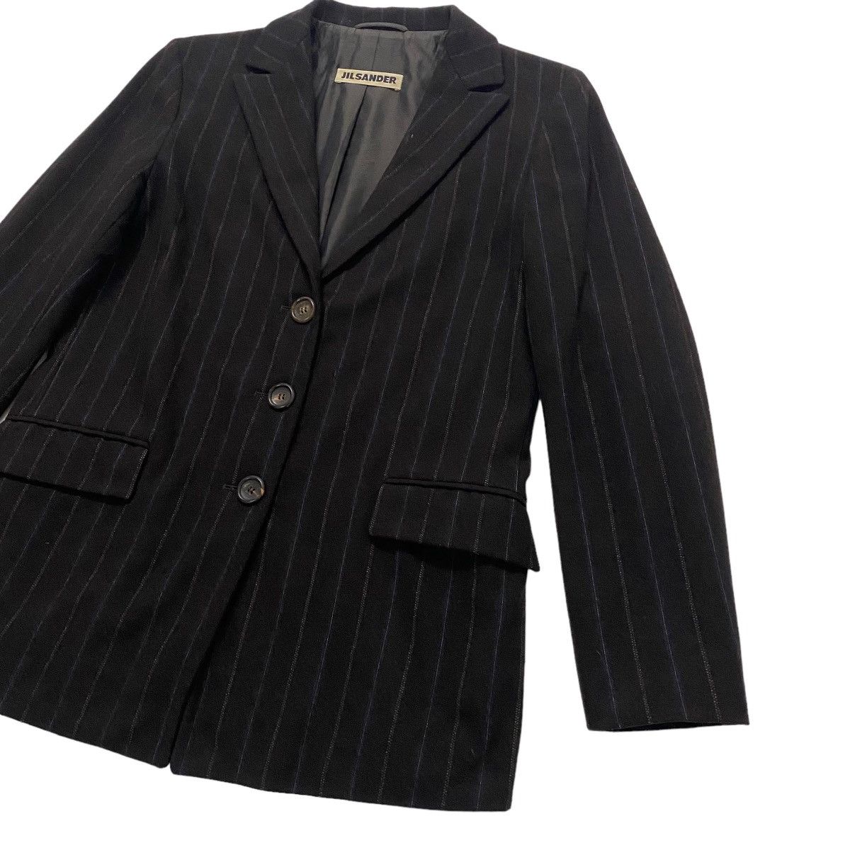 Jil Sander ☀️Jil Sander wool striped jacket size 40 Size M / US 6-8 / IT 42-44 - 3 Thumbnail