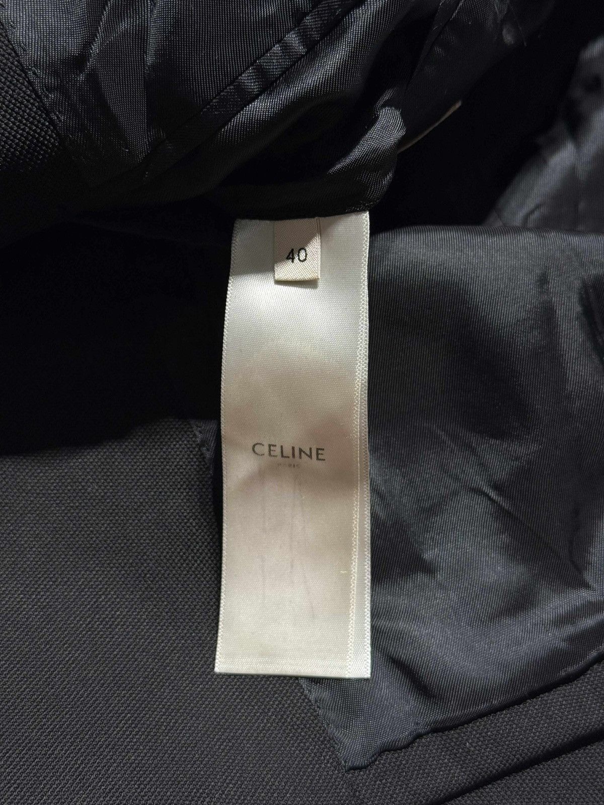 Celine Celine Wool Blazer Size S / US 4 / IT 40 - 8 Thumbnail