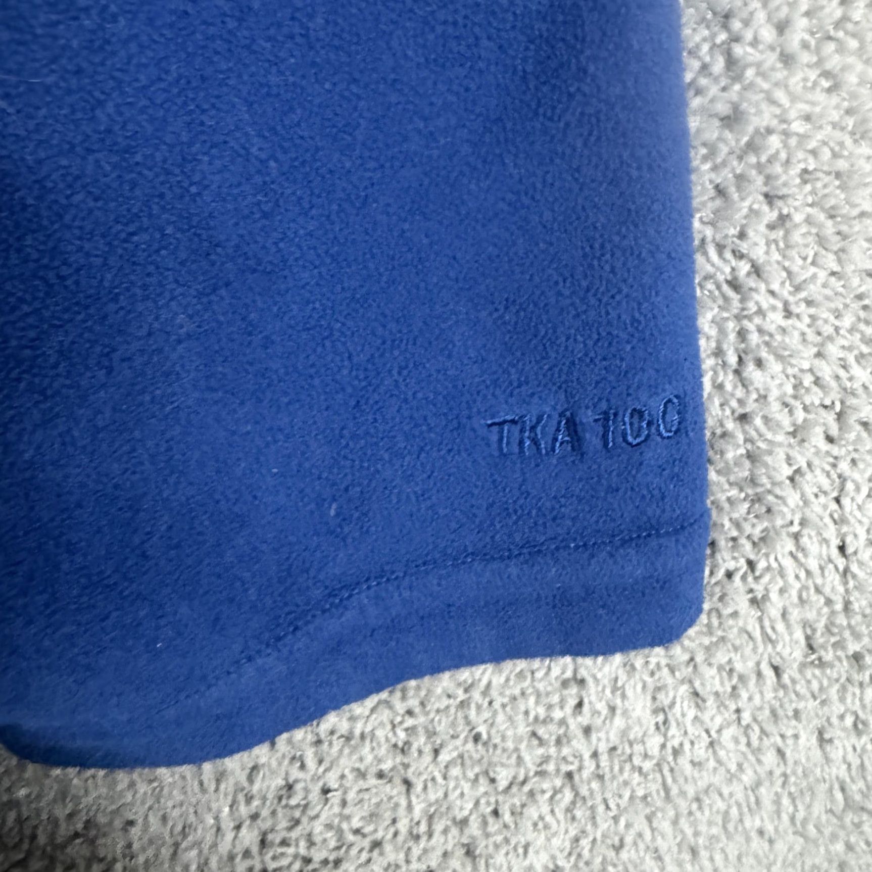 The North Face The North Face Pullover Mens L Blue TKA 100 Fleece 1/4 Zip Hiking Size US L / EU 52-54 / 3 - 7 Thumbnail