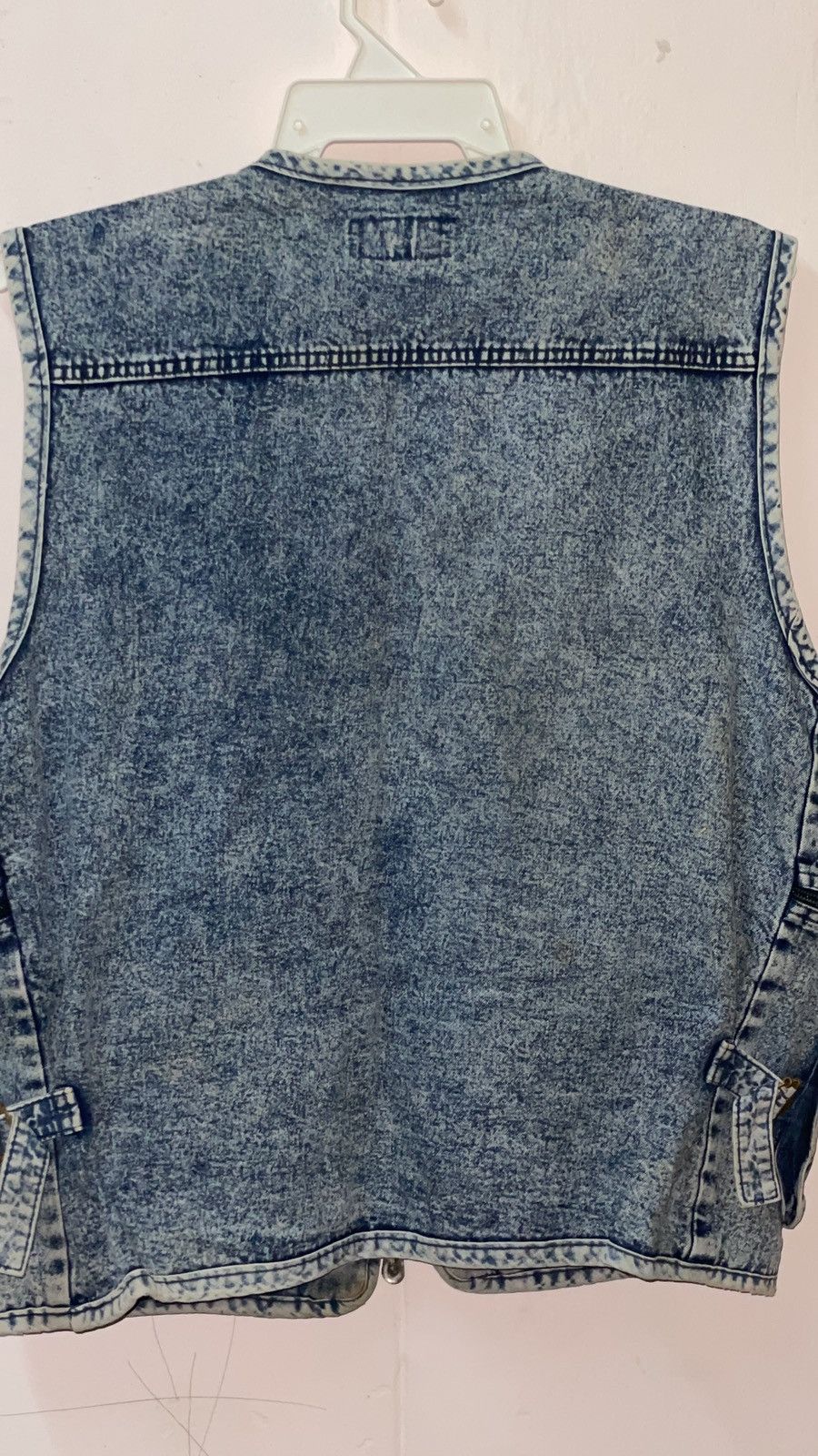 Vintage vintage Califf multi-pocket utility denim vest Size US L / EU 52-54 / 3 - 5 Thumbnail