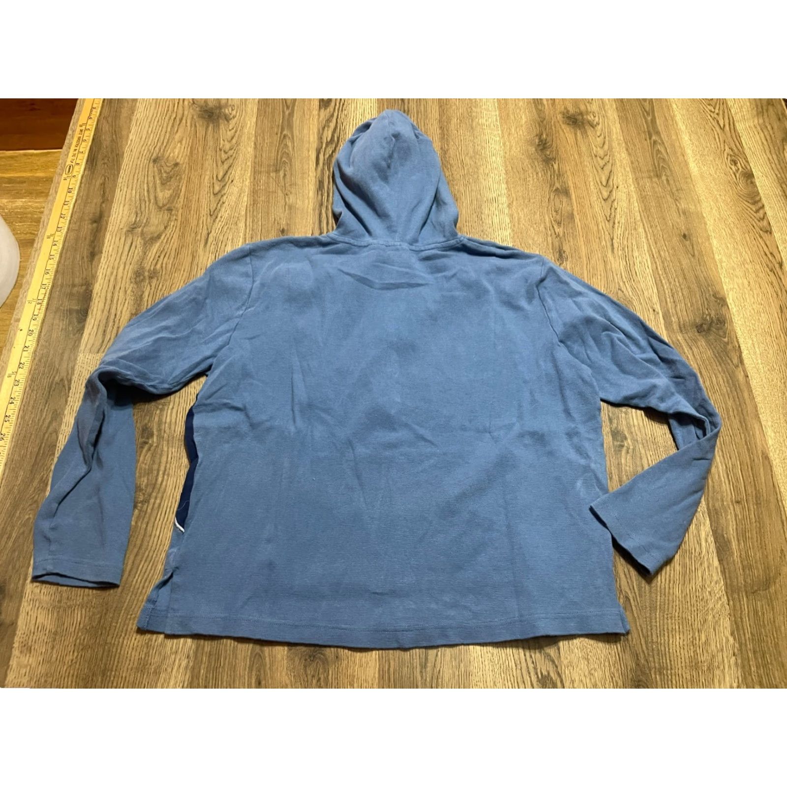 Vintage ERIKA Hoodie Women XL Blue Pullover Long Sleeve Drawstring Hoodie Pullover Casual Modern Vintage: No (but must use original words only; avoid adding) Size XL / US 12-14 / IT 48-50 - 2 Thumbnail