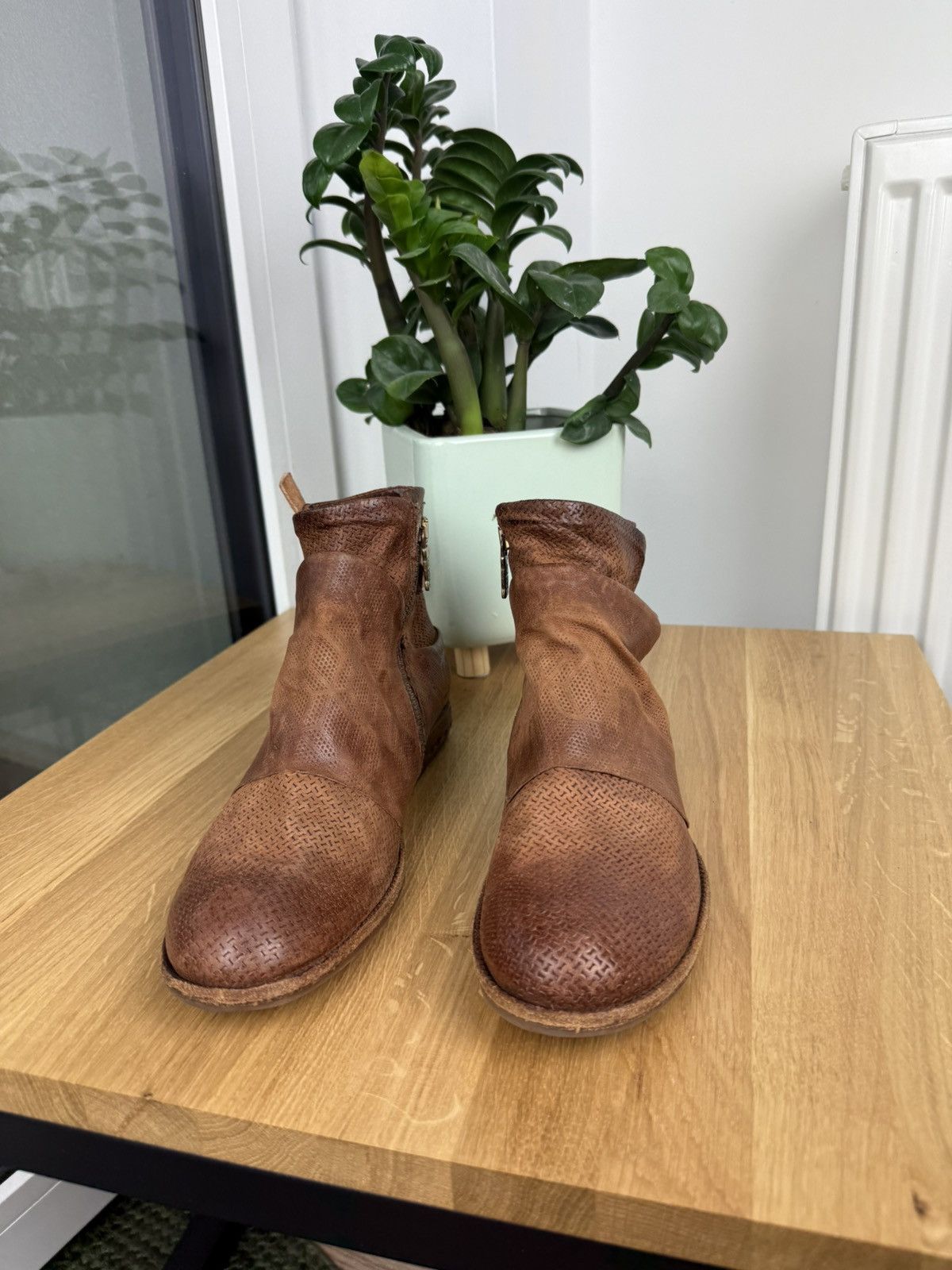 A.S.98 A.S 98 Brown Calfskin Leather Women’s Boots Size 39 Size US 9 / IT 39 - 5 Thumbnail