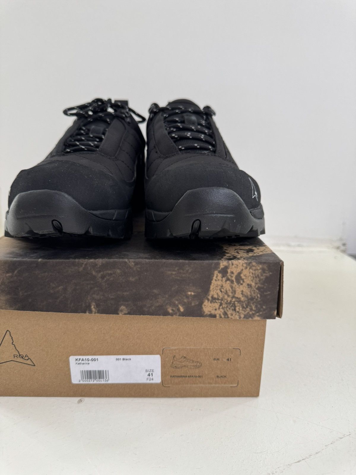 ROA ROA Black Katharina Low-top Shoes Size US 8 / EU 41 - 6 Thumbnail