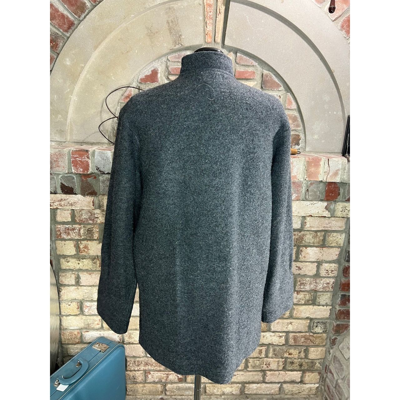 Norm Thompson Norm Thompson coat wool patch pockets gray Size L / US 10 / IT 46 - 6 Thumbnail
