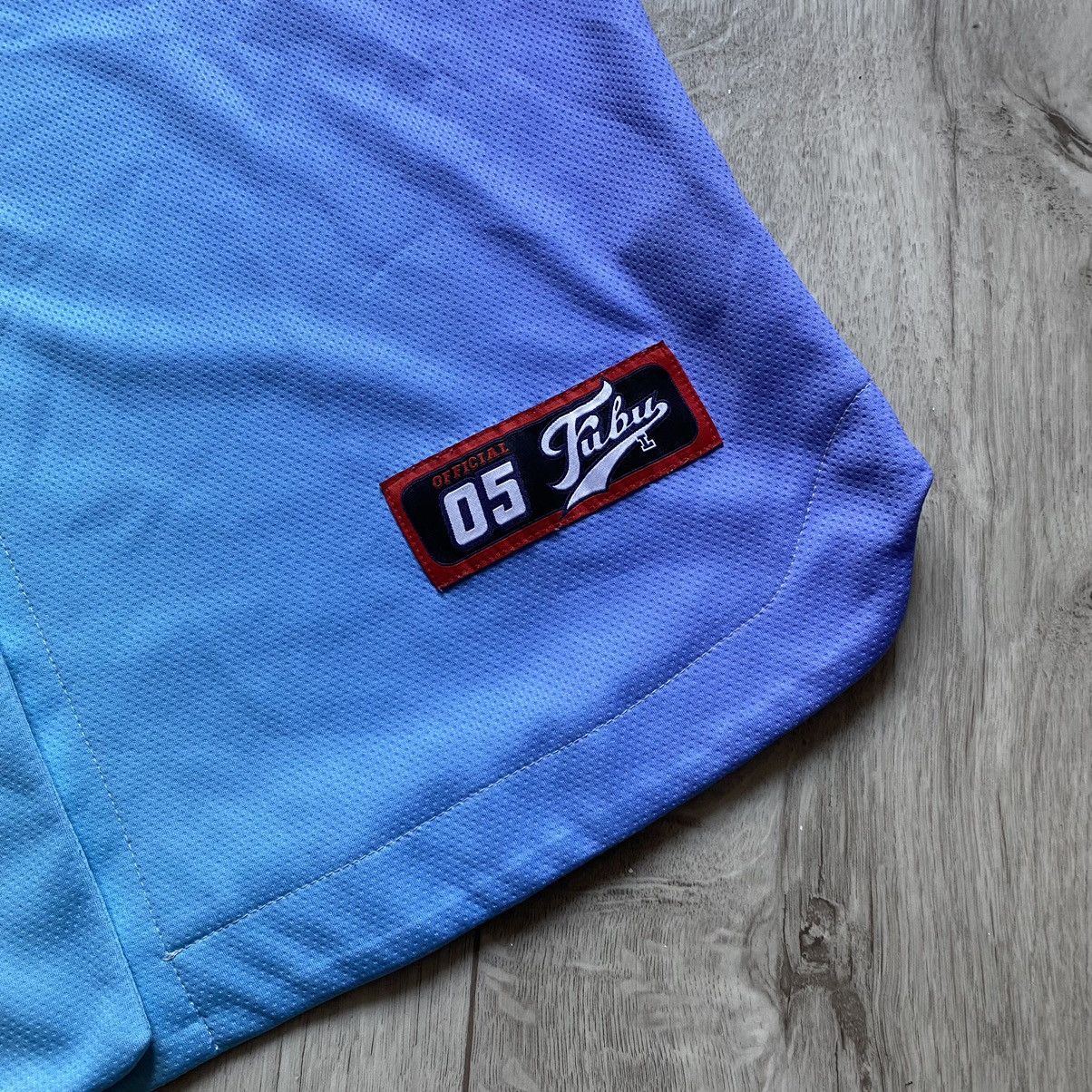 Fubu FUBU Y2K RAP STYLE BIG LOGO FADE COLOUR JERSEY Size US XL / EU 56 / 4 - 4 Thumbnail