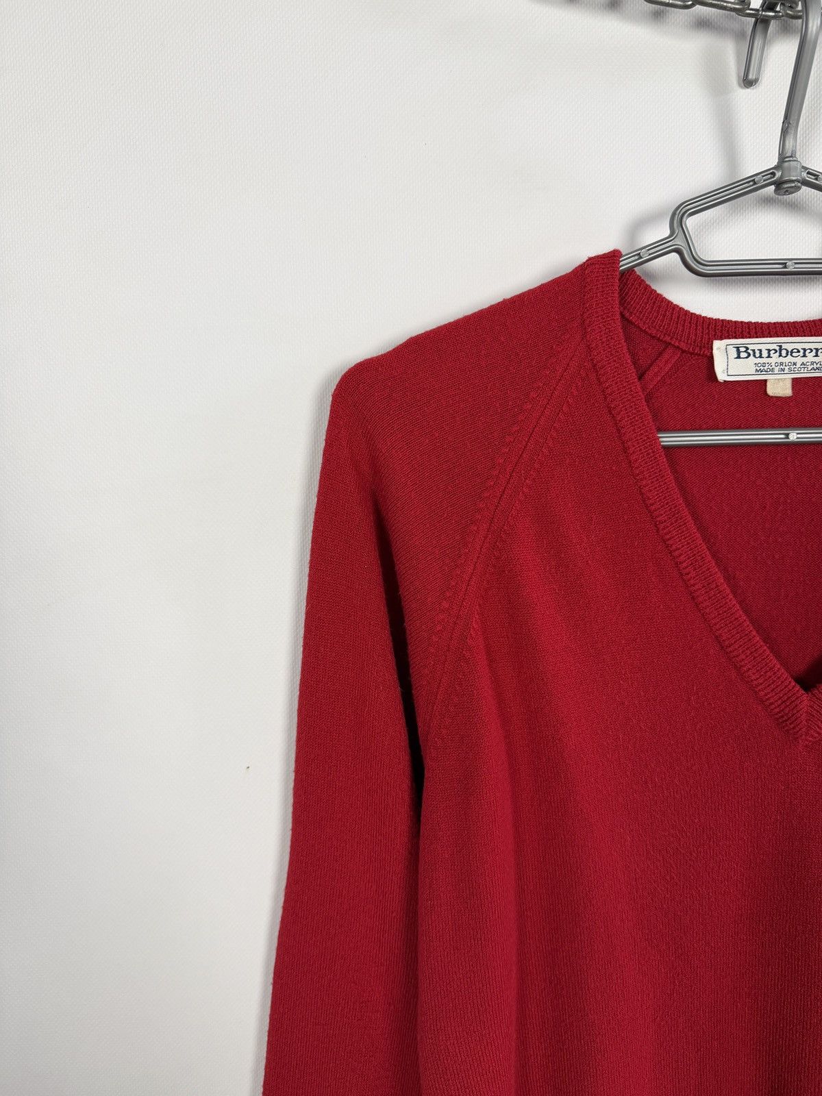 Burberry Burberry Golf Vintage V-Neck Sweater Y2K Pullover Size 40 Size US L / EU 52-54 / 3 - 3 Thumbnail