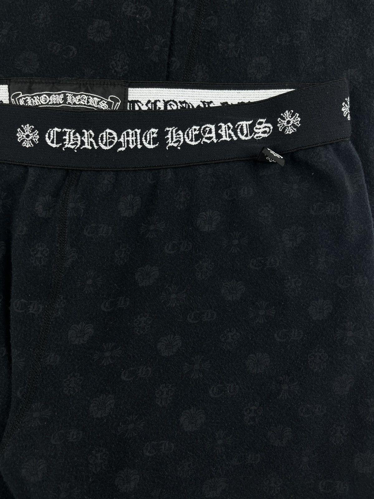 Chrome Hearts Chrome Hearts Monogram Fleur Cross Dagger Logo Leggings Size 26" / US 2 / IT 38 - 3 Thumbnail