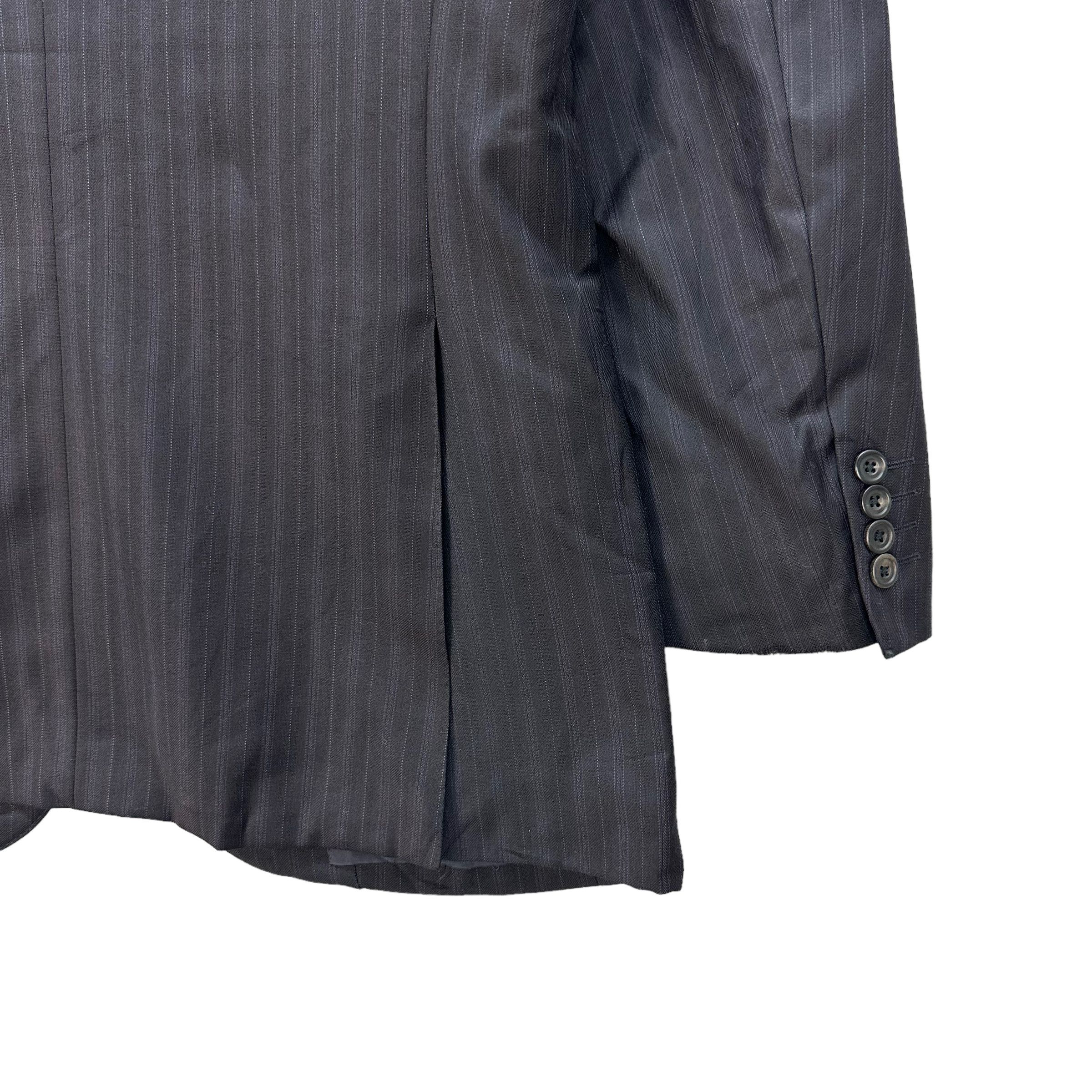 Burberry BURBERRY LONDON STRIPES SUIT JACKET / BLAZERS #8036-197 Size 42R - 15 Thumbnail