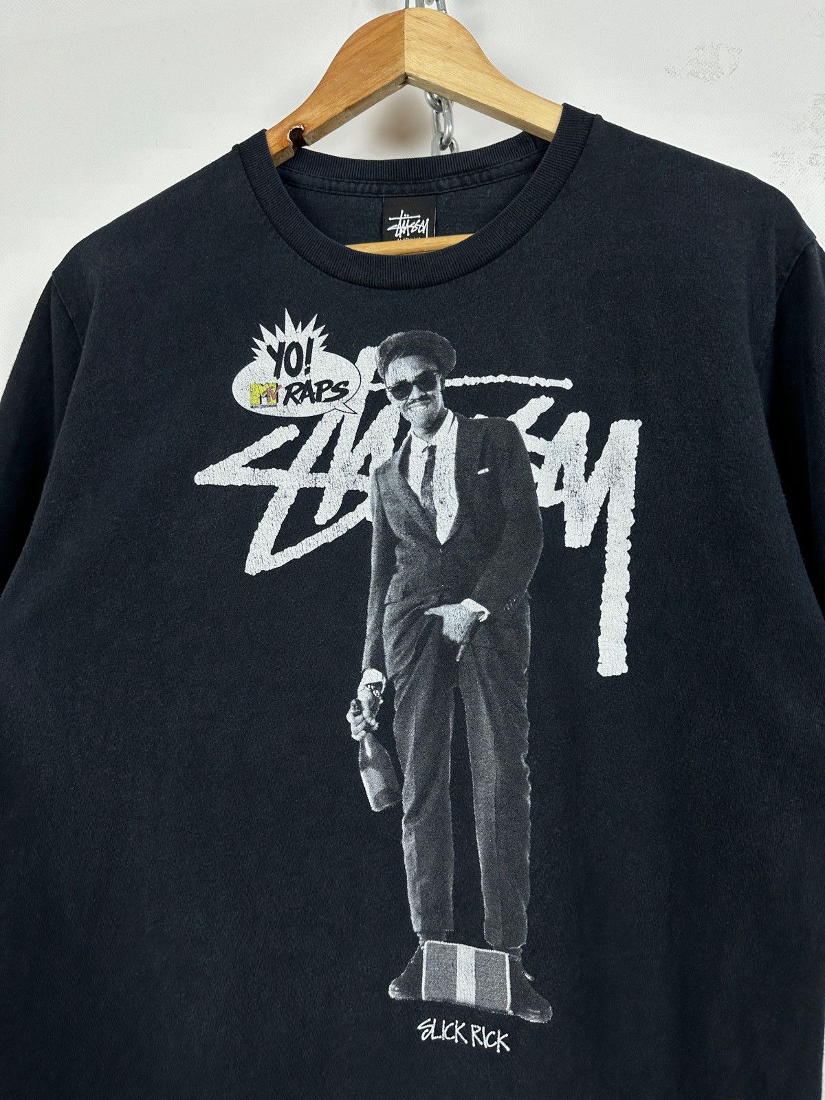 Stussy Vintage Stussy Yo! MTV Raps Slick Rick T-Shirt Size US M / EU 48-50 / 2 - 8 Thumbnail