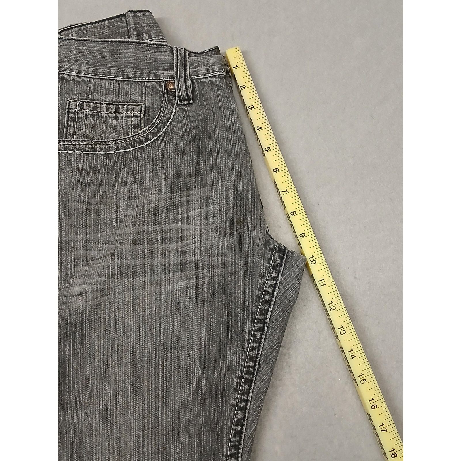 Other Royal (32x30) Mens Gray Straight Boot Cut Denim Jeans Size US 32 / EU 48 - 5 Thumbnail
