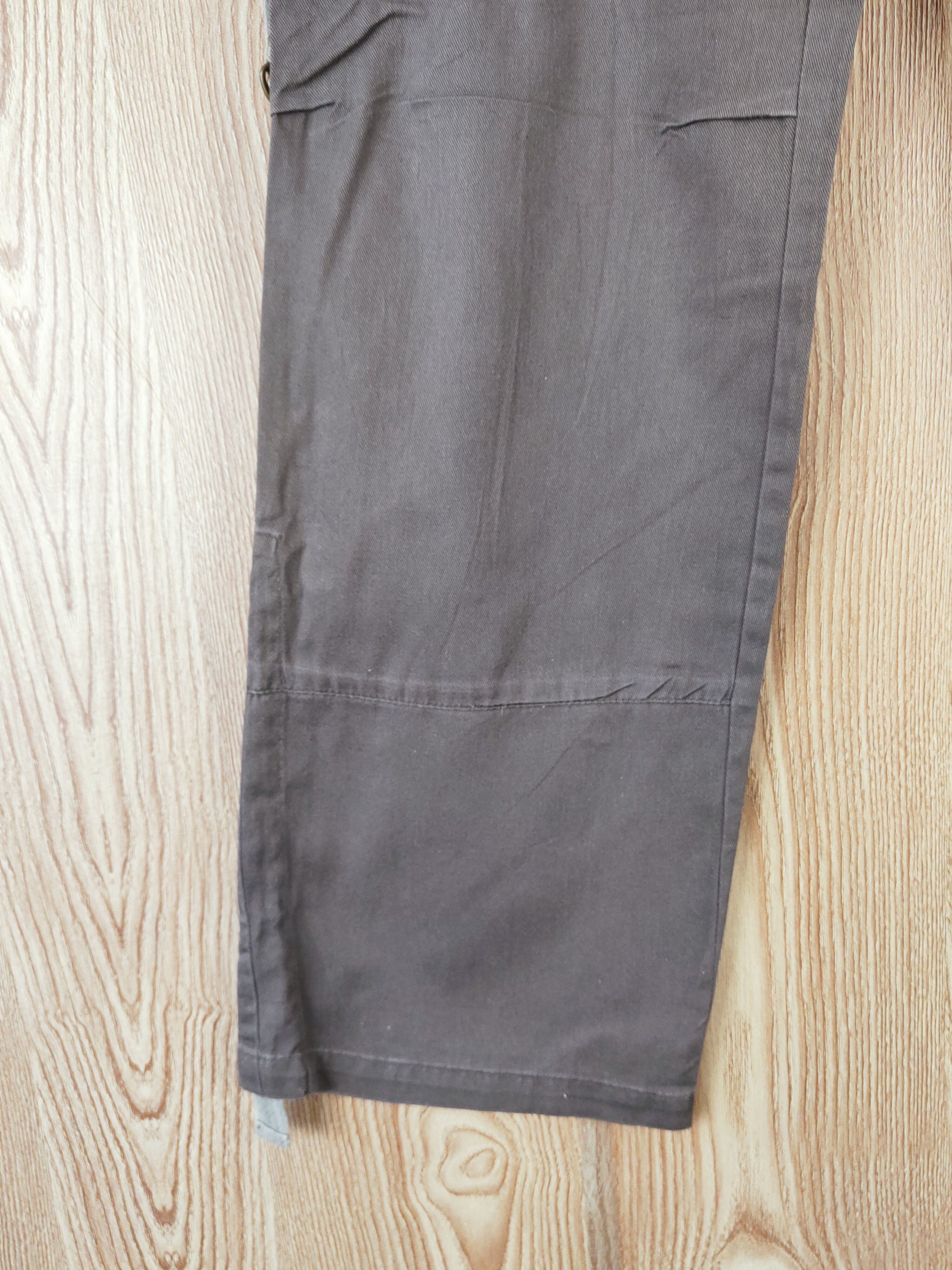 Japanese Brand Rouet Dark Gray Multipocket Tactical Cargo Pants #W638 Size US 27 - 4 Thumbnail