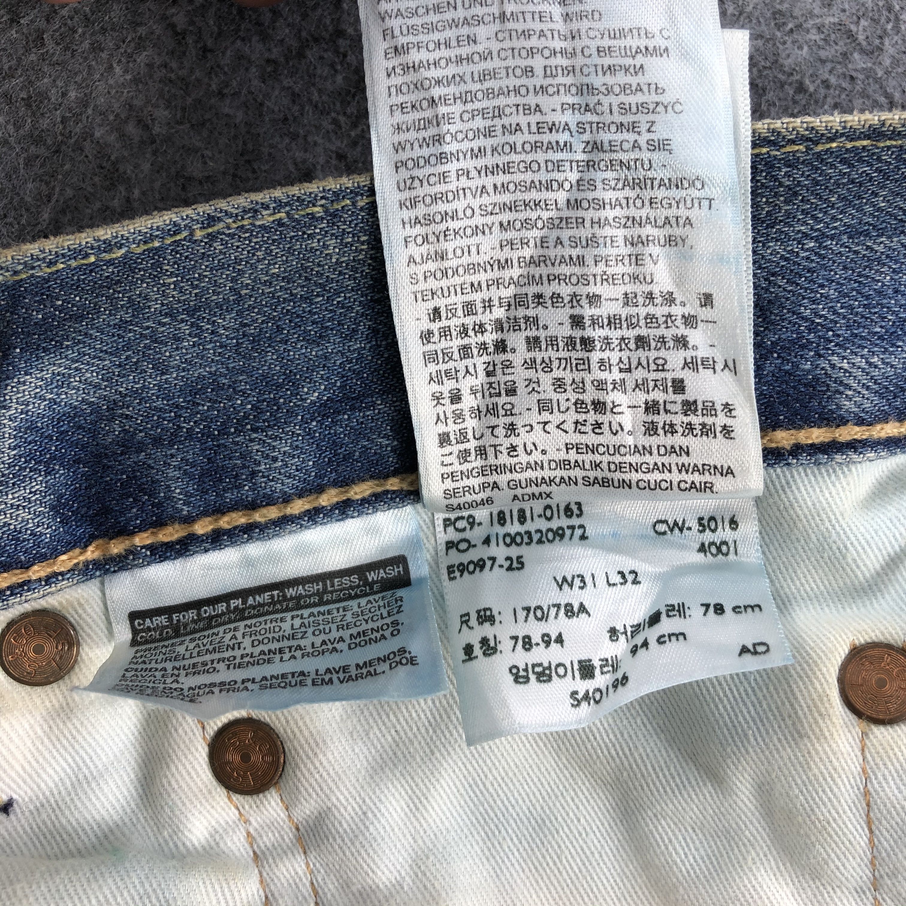 Levi's × Vintage Vintage Distress Levis 541 Jeans-JM1301 Size US 33 - 13 Thumbnail