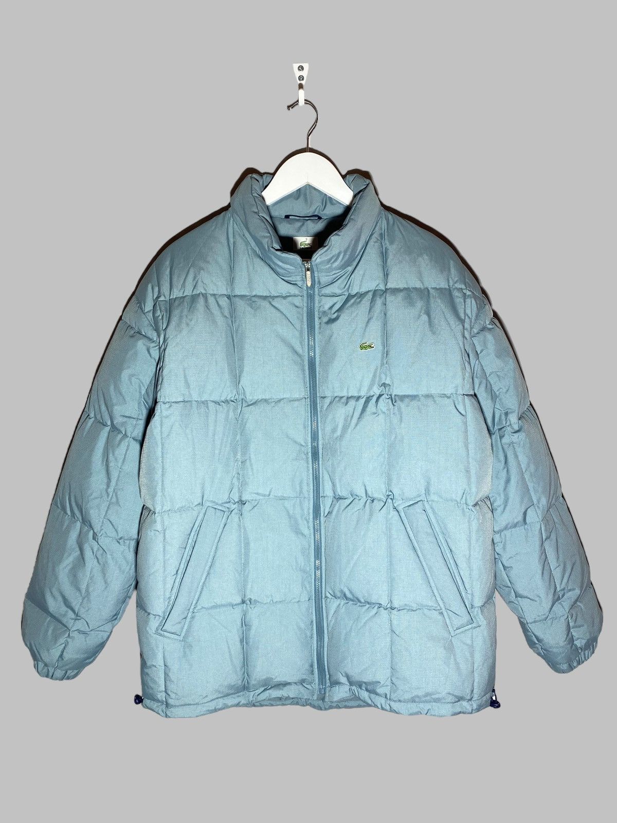 Lacoste 🔥 LACOSTE BABY BLUE PUFFER JACKET TYLER THE CREATOR VIBE Y2k Size US S / EU 44-46 / 1 - 1 Thumbnail